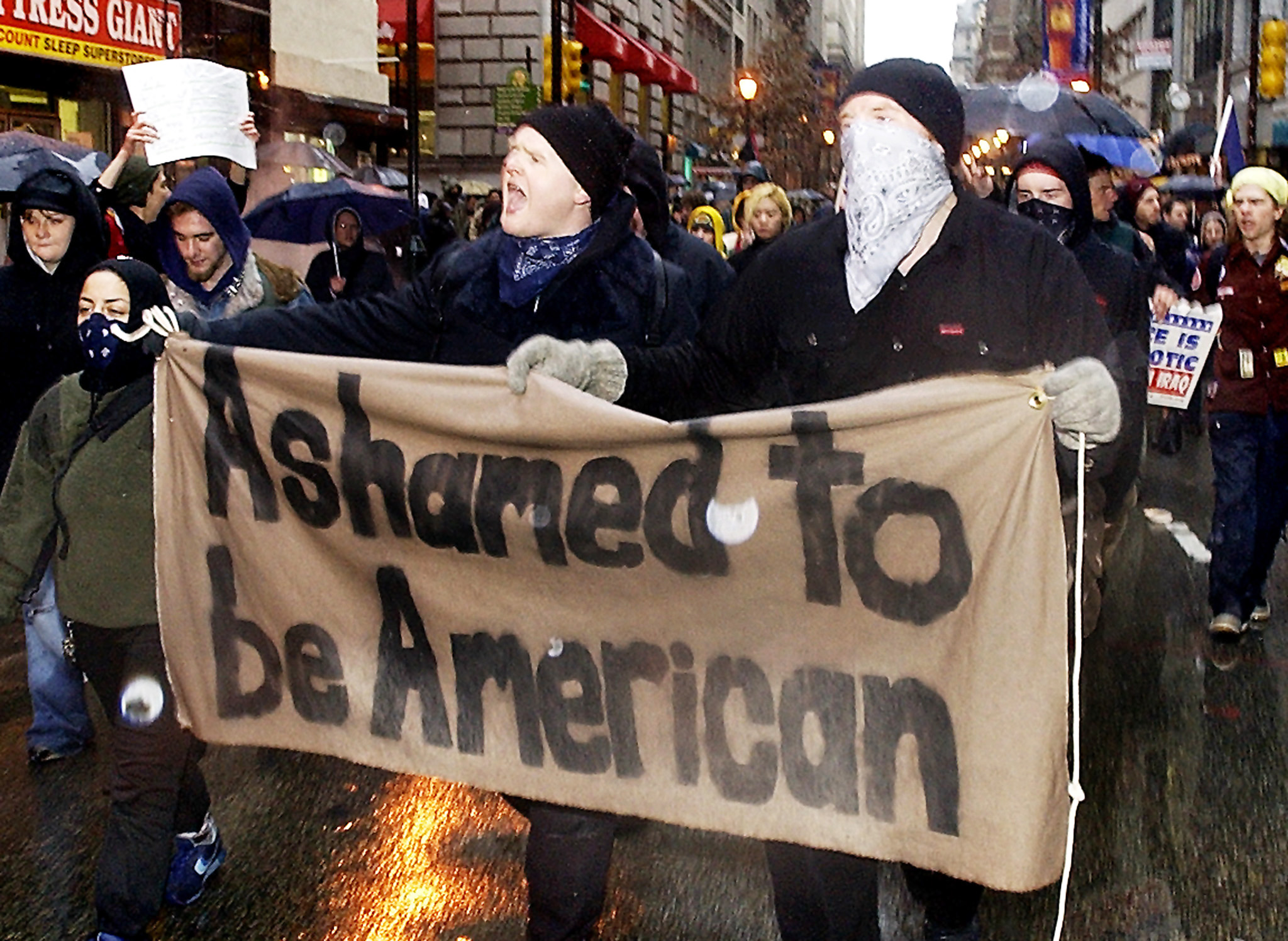 Anti-war protest invasion of Iraq 2003