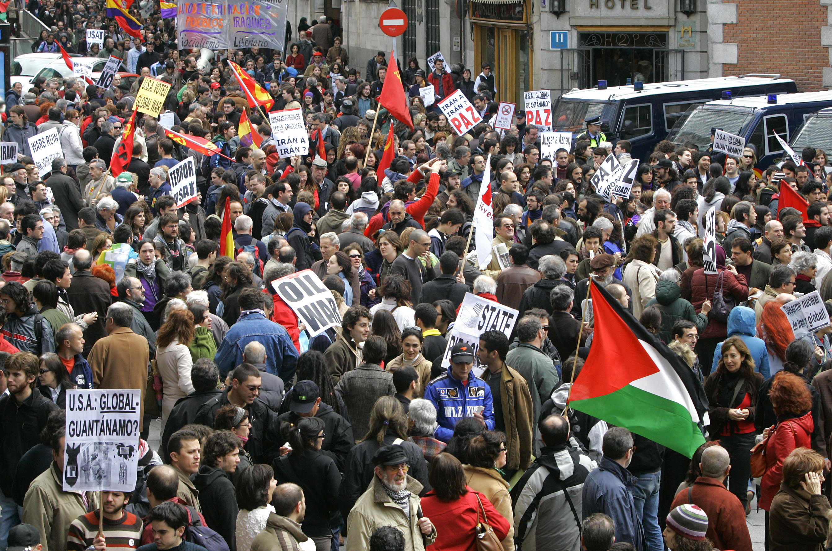 Anti-war protest invasion of Iraq 2003