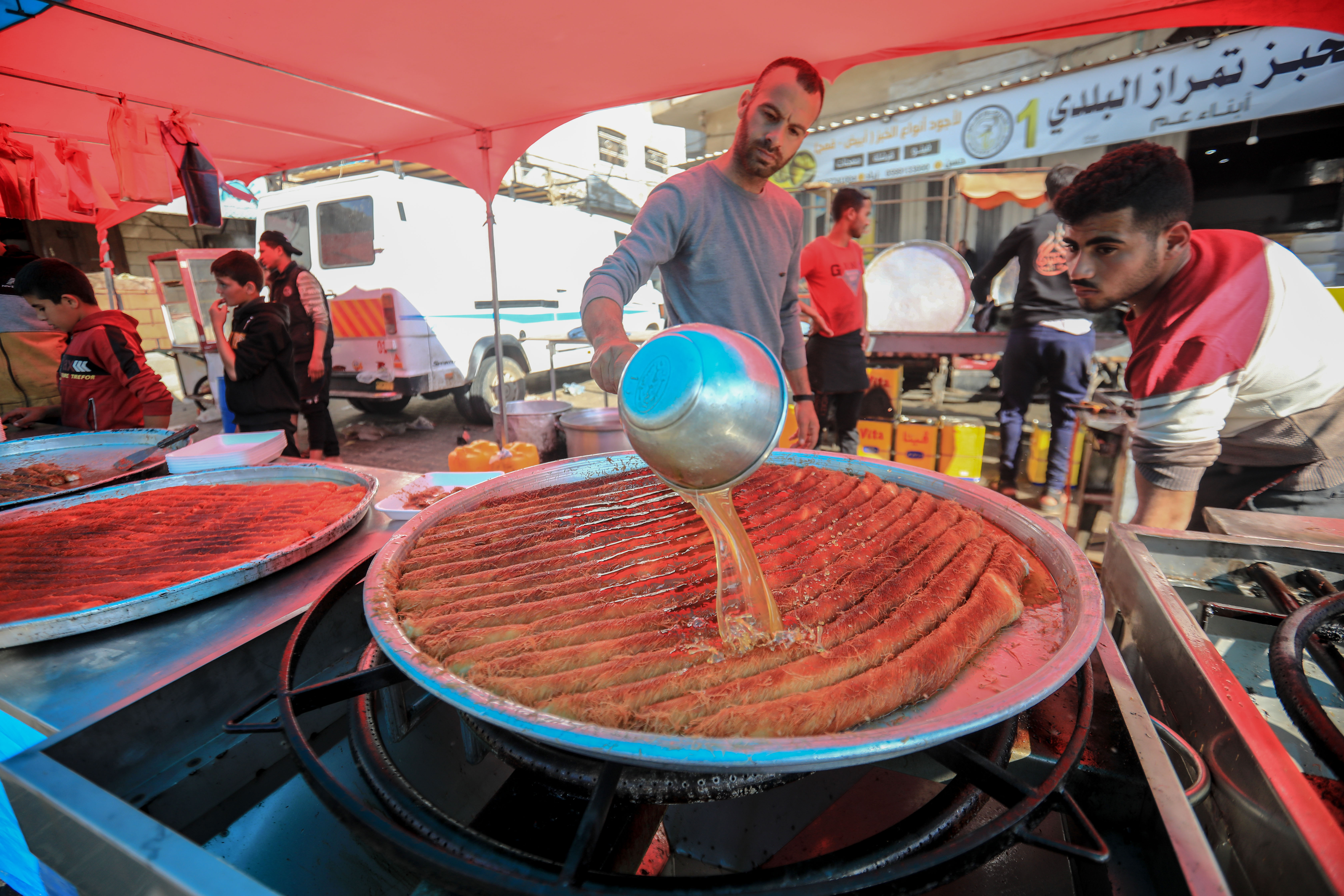Gaza sweets Ramadan