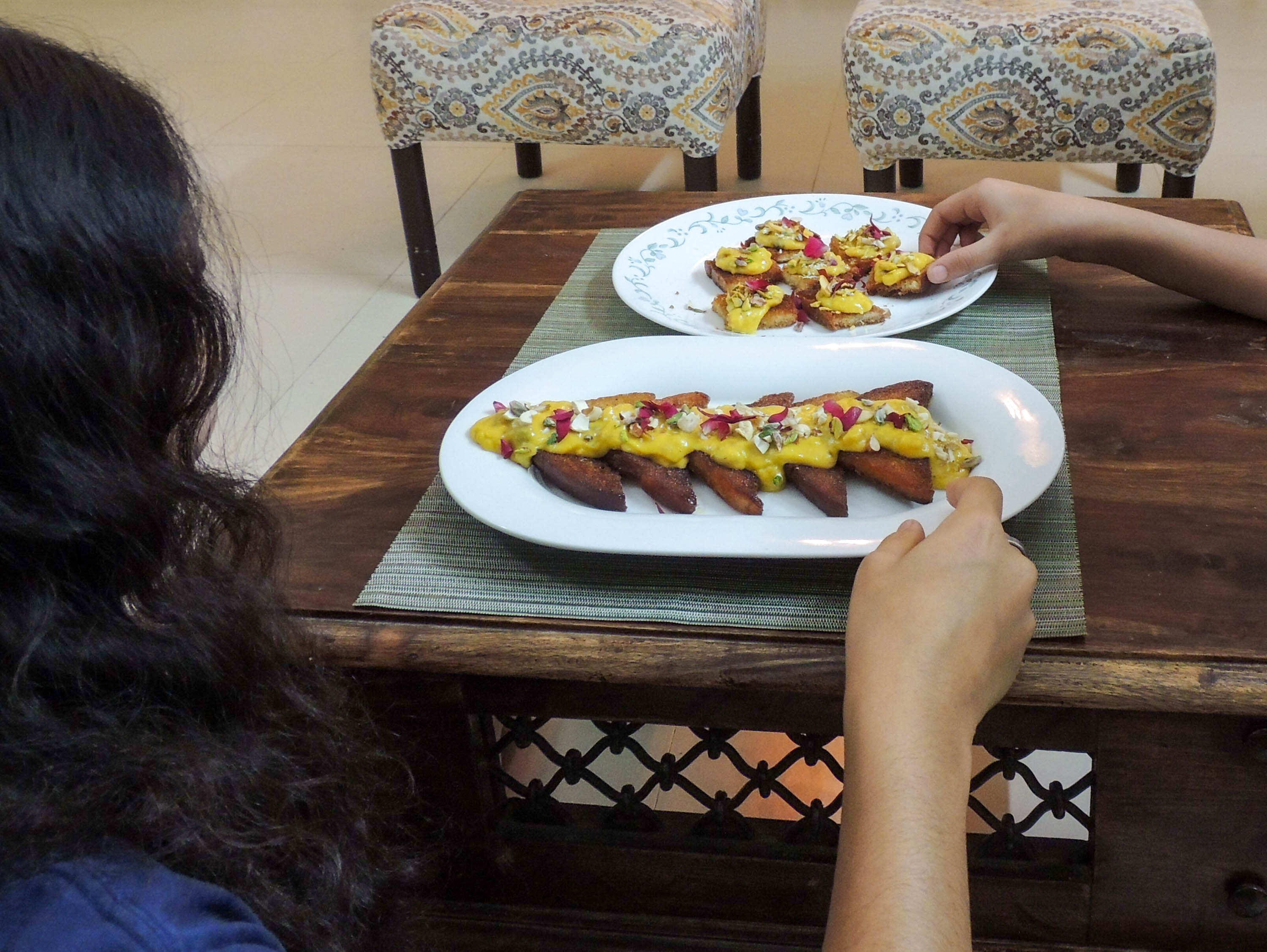 The Ahmad family's favourite is shahi tukda