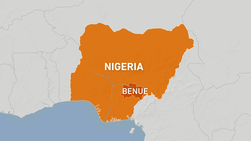 Benue, Nigeria map