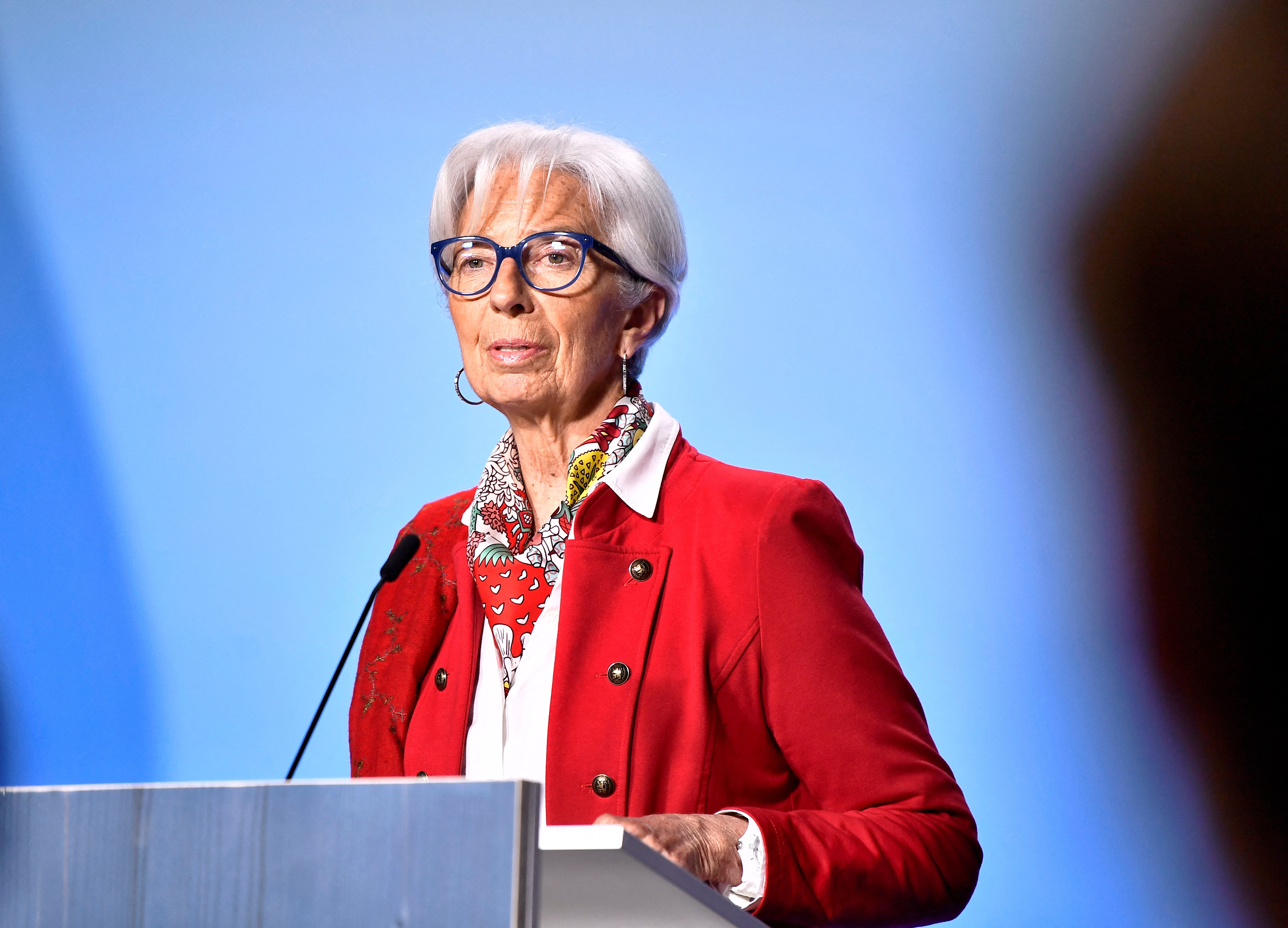 ECB President Christine Lagarde