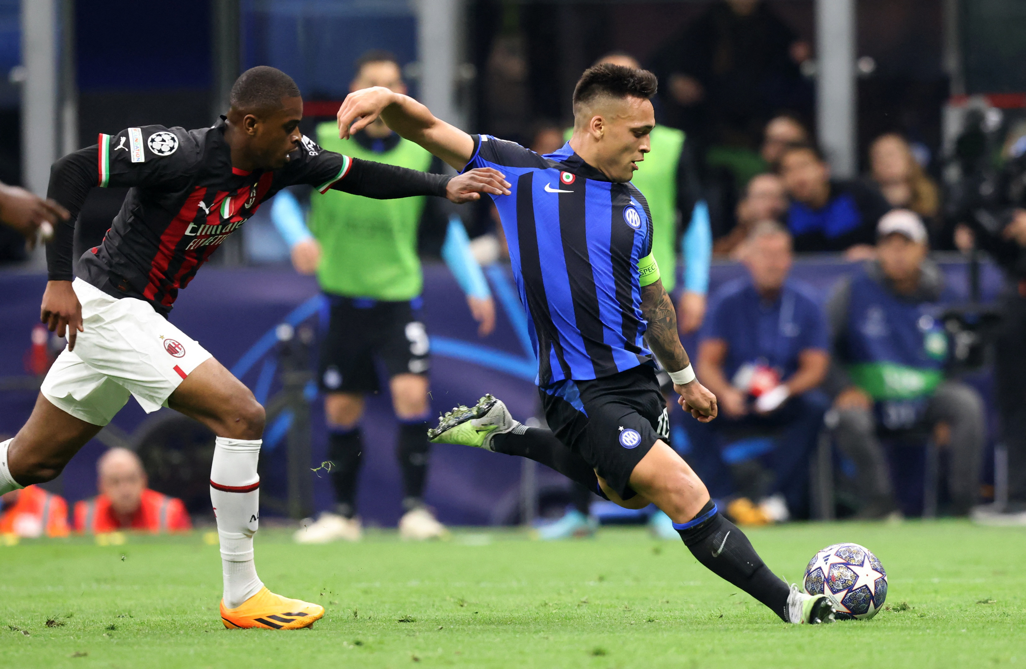 Lautaro Martinez scores Inter's first goal