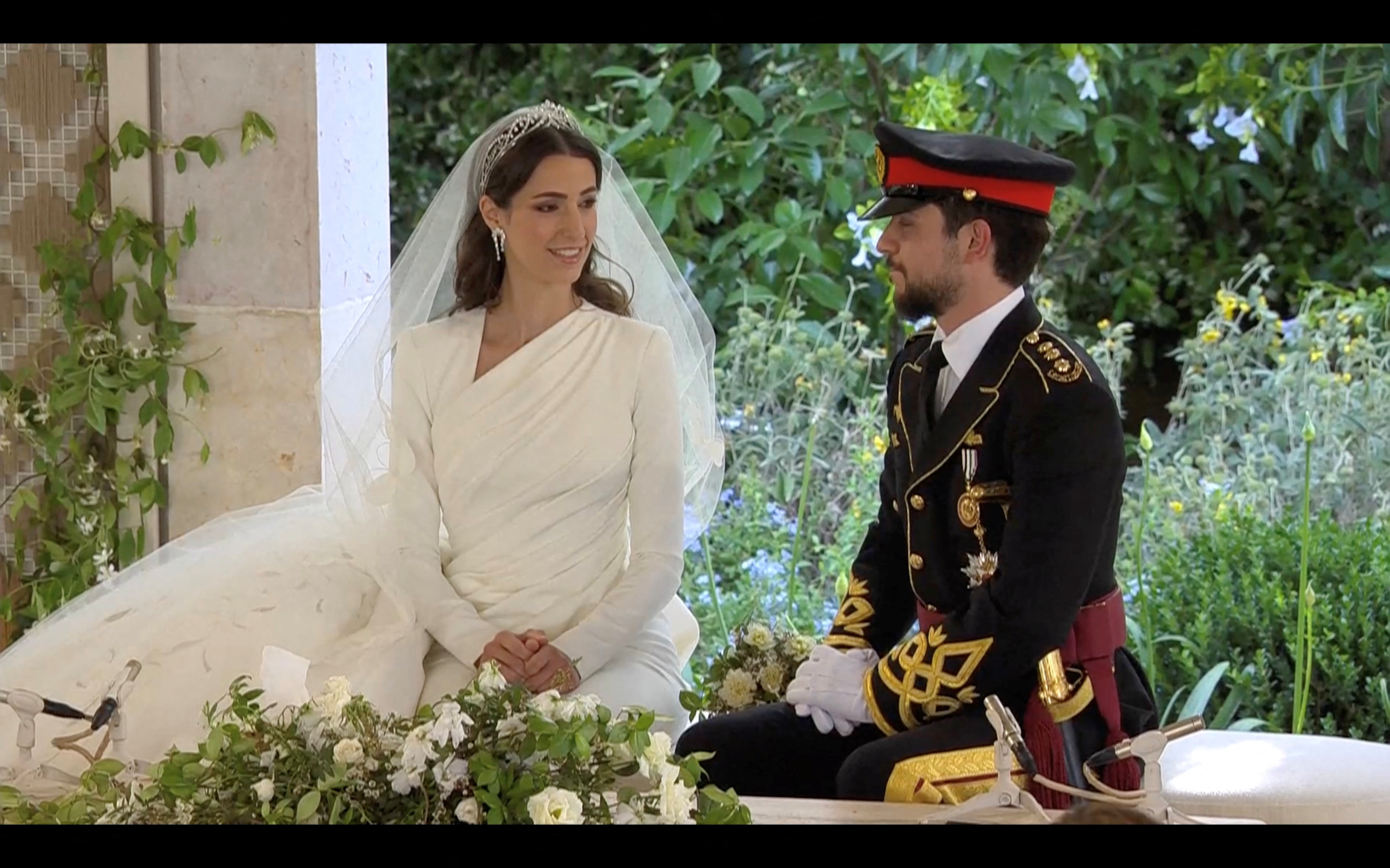 Royal wedding of Jordan's Crown Prince Hussein and Rajwa Al Saif, in Amman, Jordan