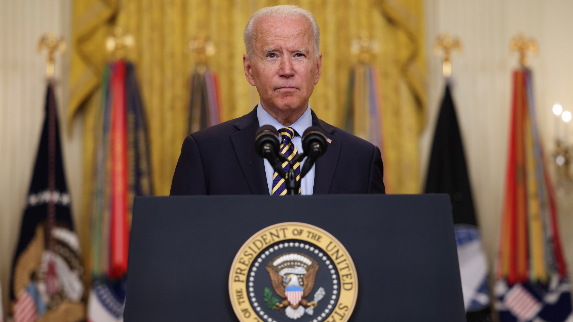 US President Joe Biden delivers speech on Afghanistan