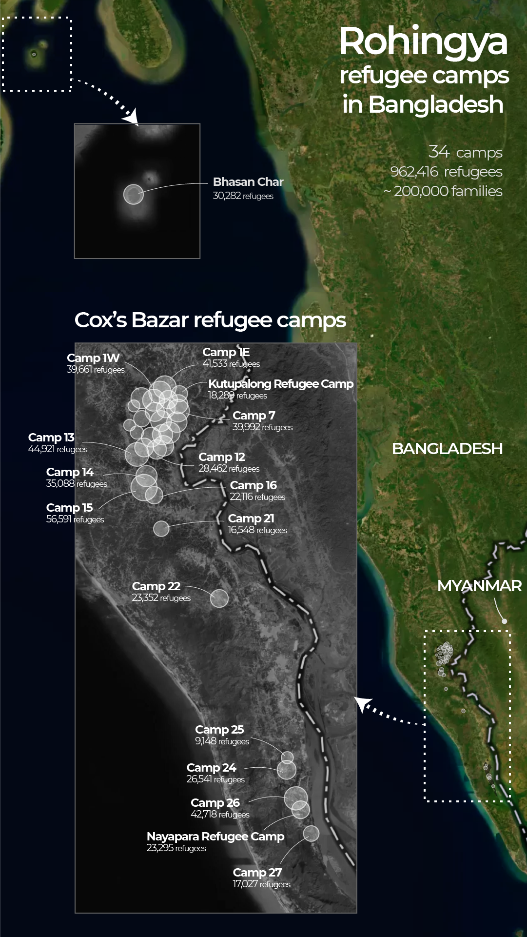 INTERACTIVE - Rohingya refugee camps-1692870664