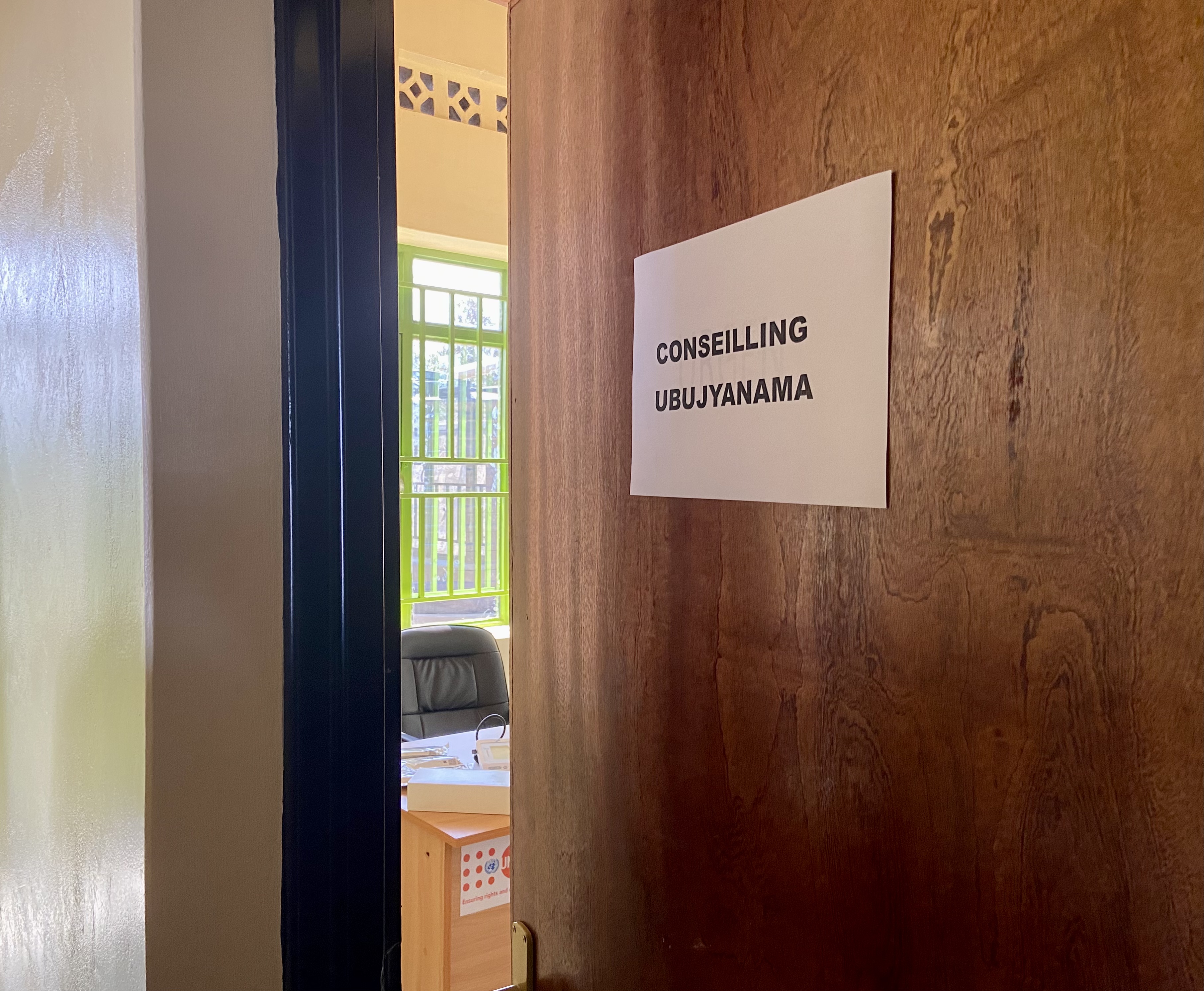 The youth center at the Rubengera Community Clinic in Karongi district of Rwanda offers sexual and reproductive health support to the youth in the area