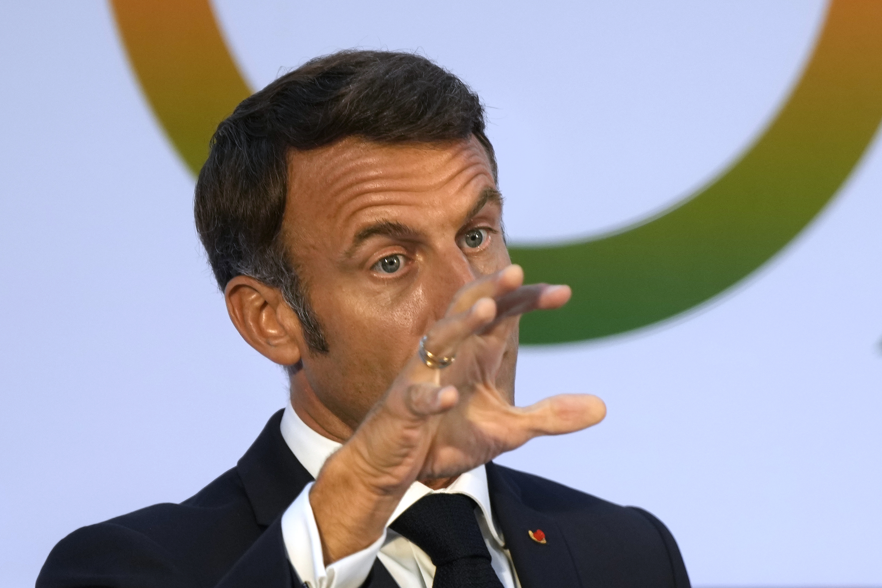 French President Emmanuel Macron