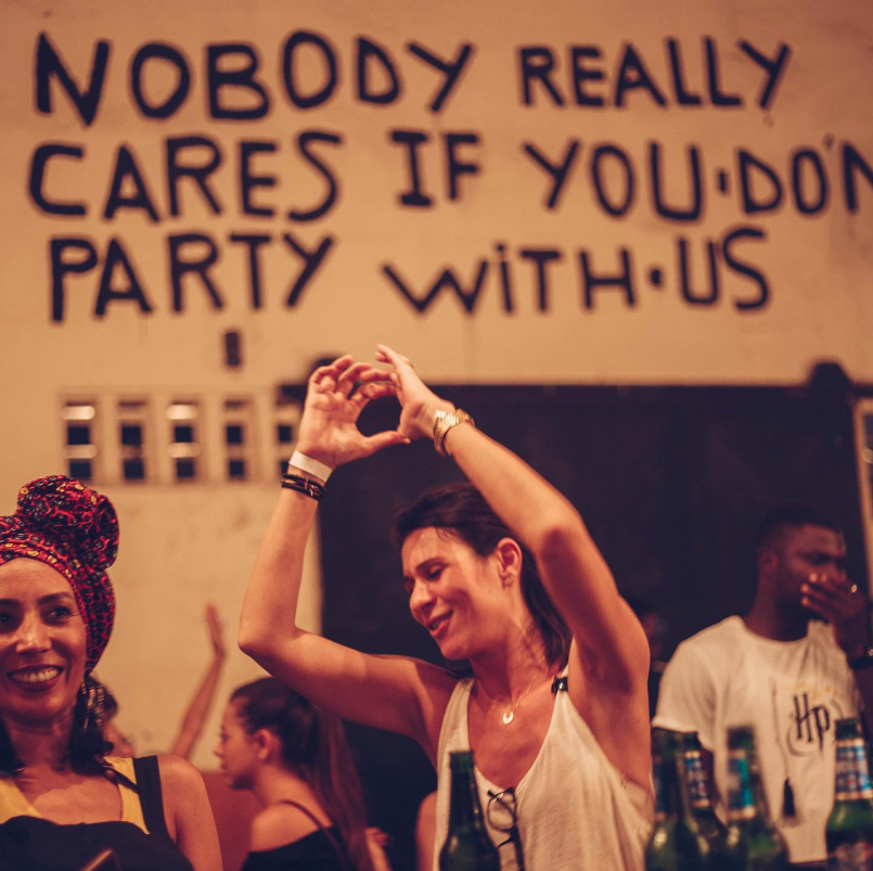 A scene from La Sunday festival in Abidjan