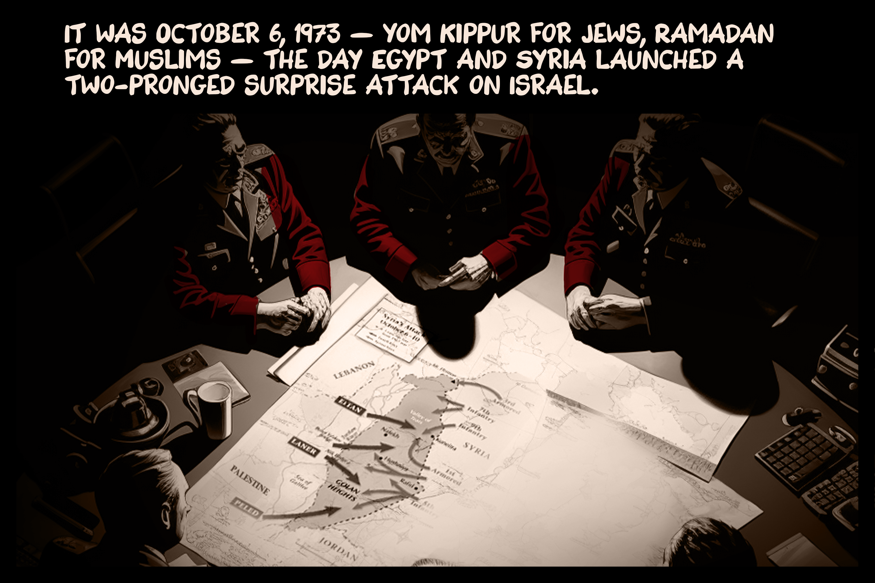 The Ramadan War: A surprise assault that transformed the Middle East