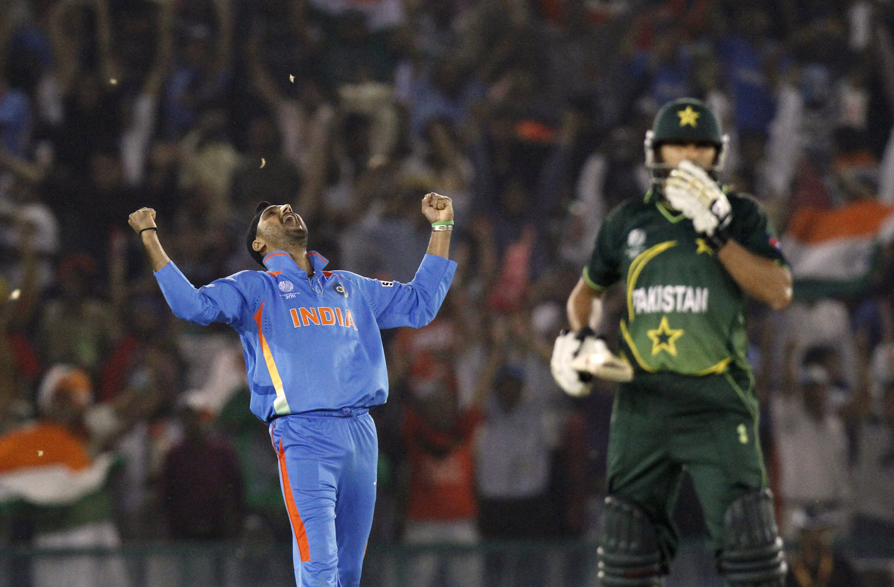 pakistan india 2011 harbhajan