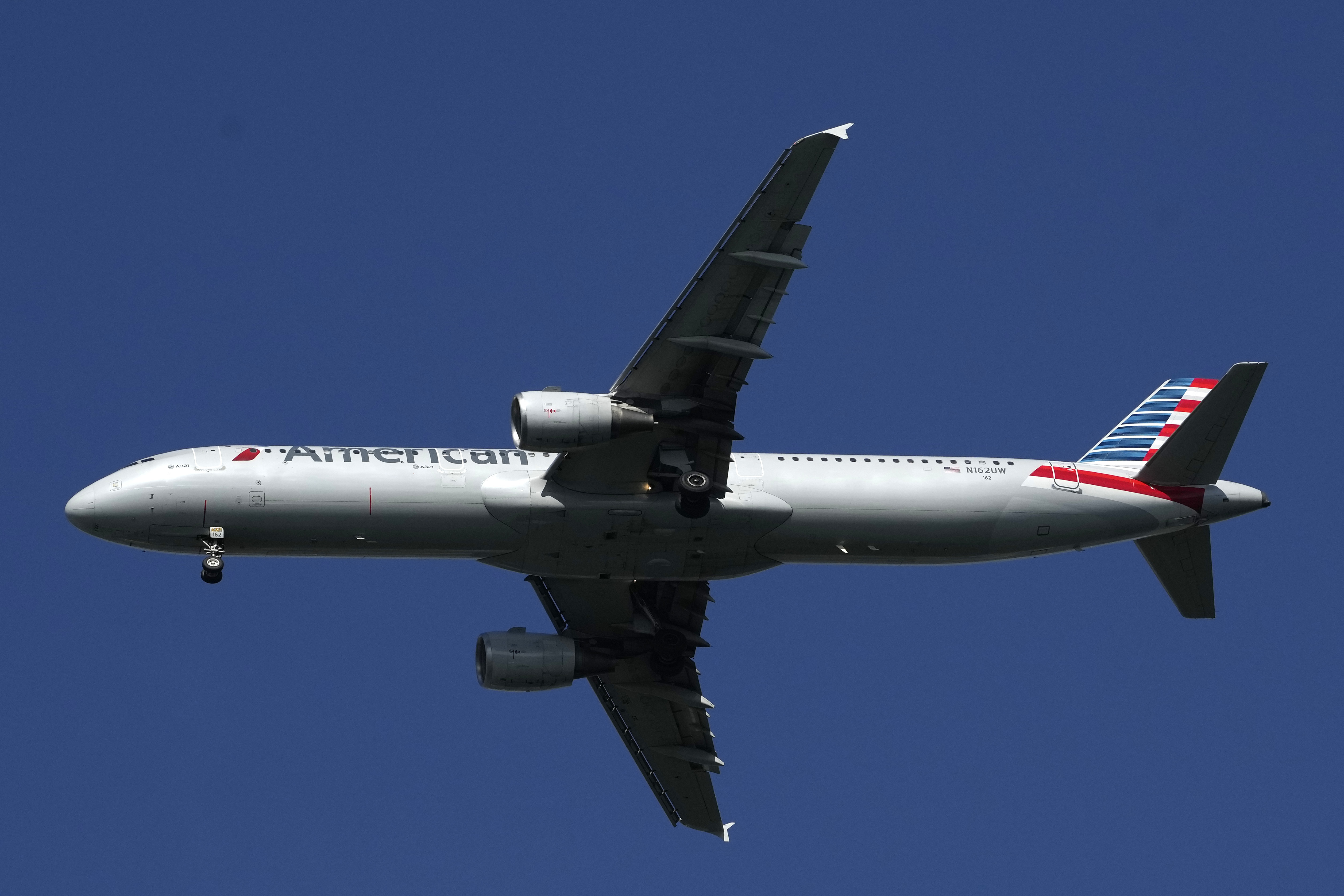 American Airlines plane