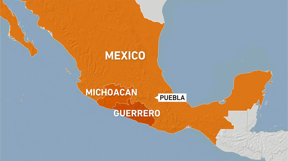 Mexico map