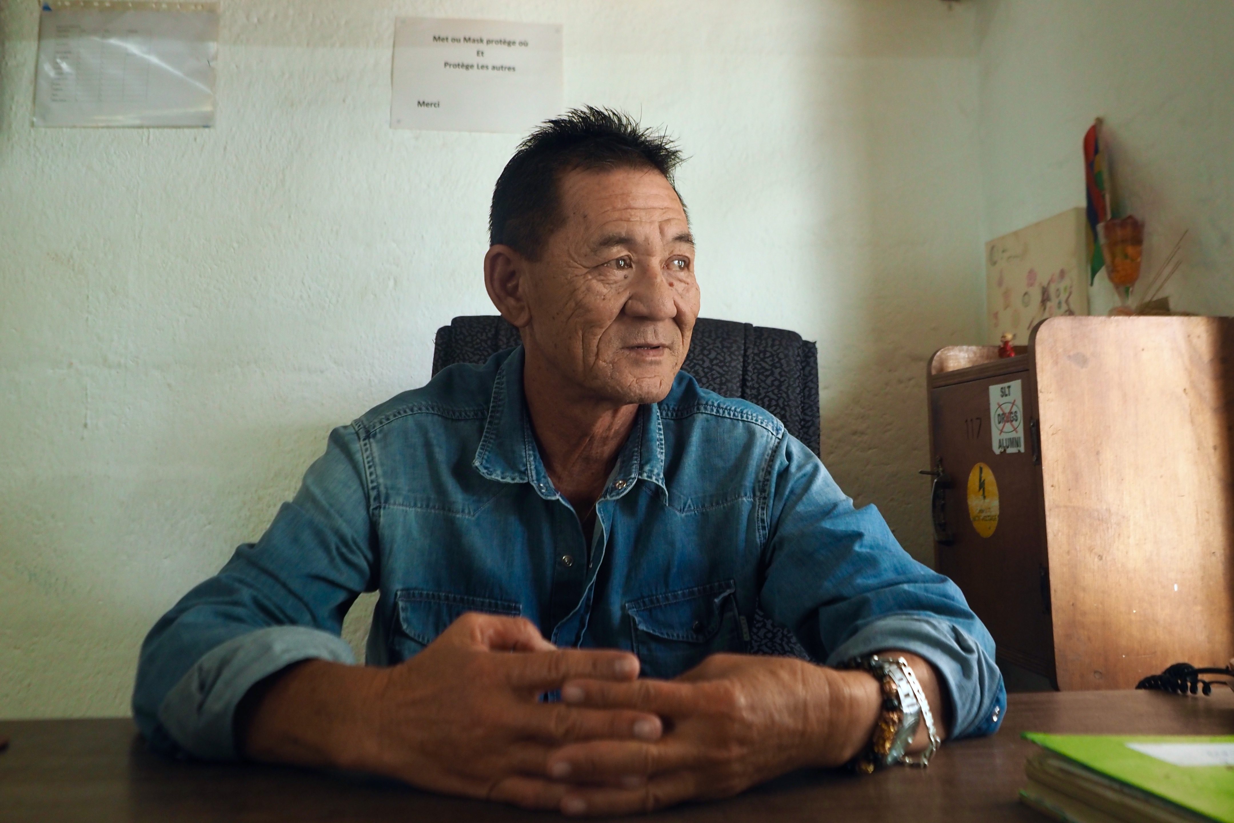 ‘Today, drugs are the country’s number one problem,’ says Mario Ah-Sian, director of the Centre d’Accueil de Terre Rouge
