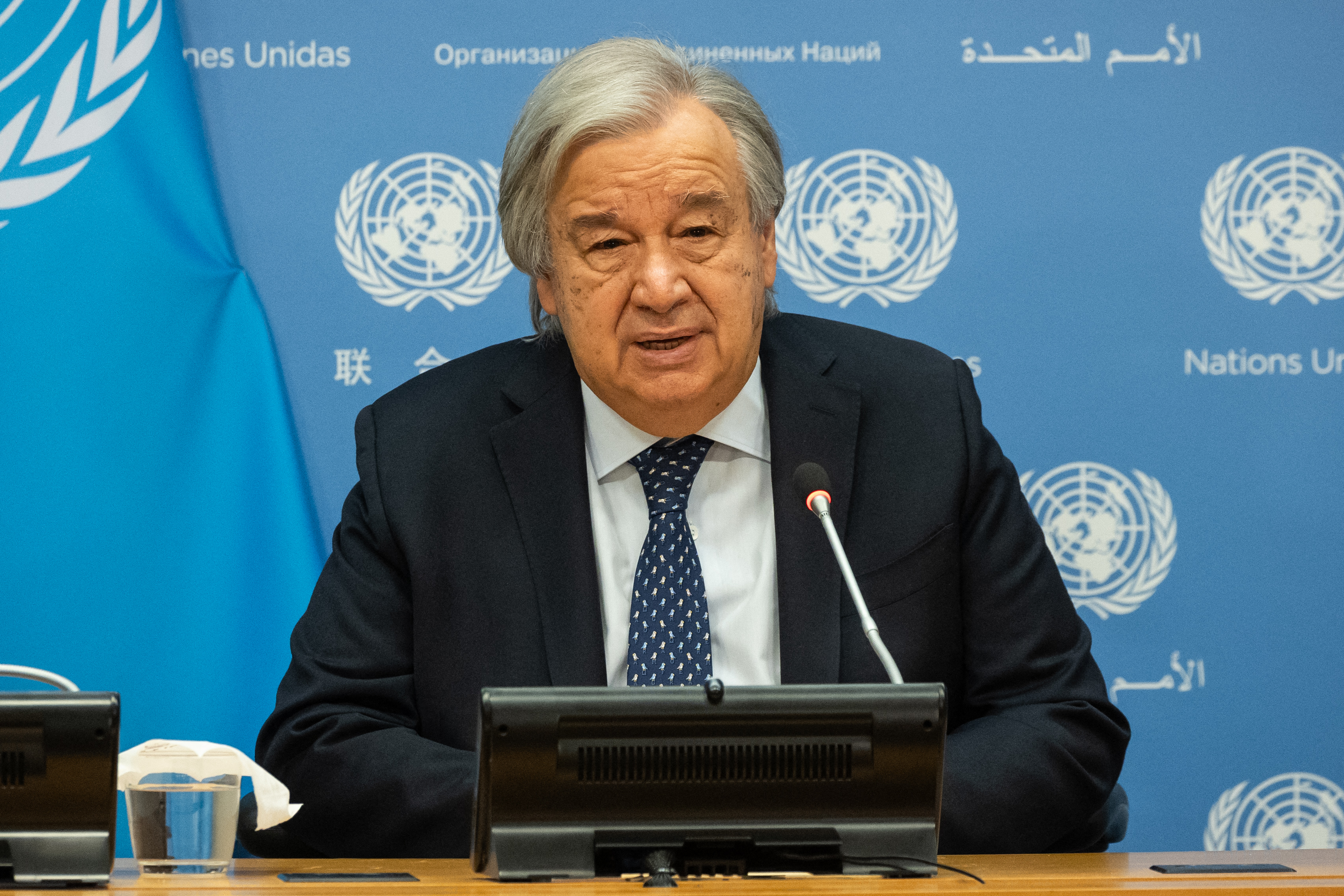 UN Secretary-General Antonio Guterres