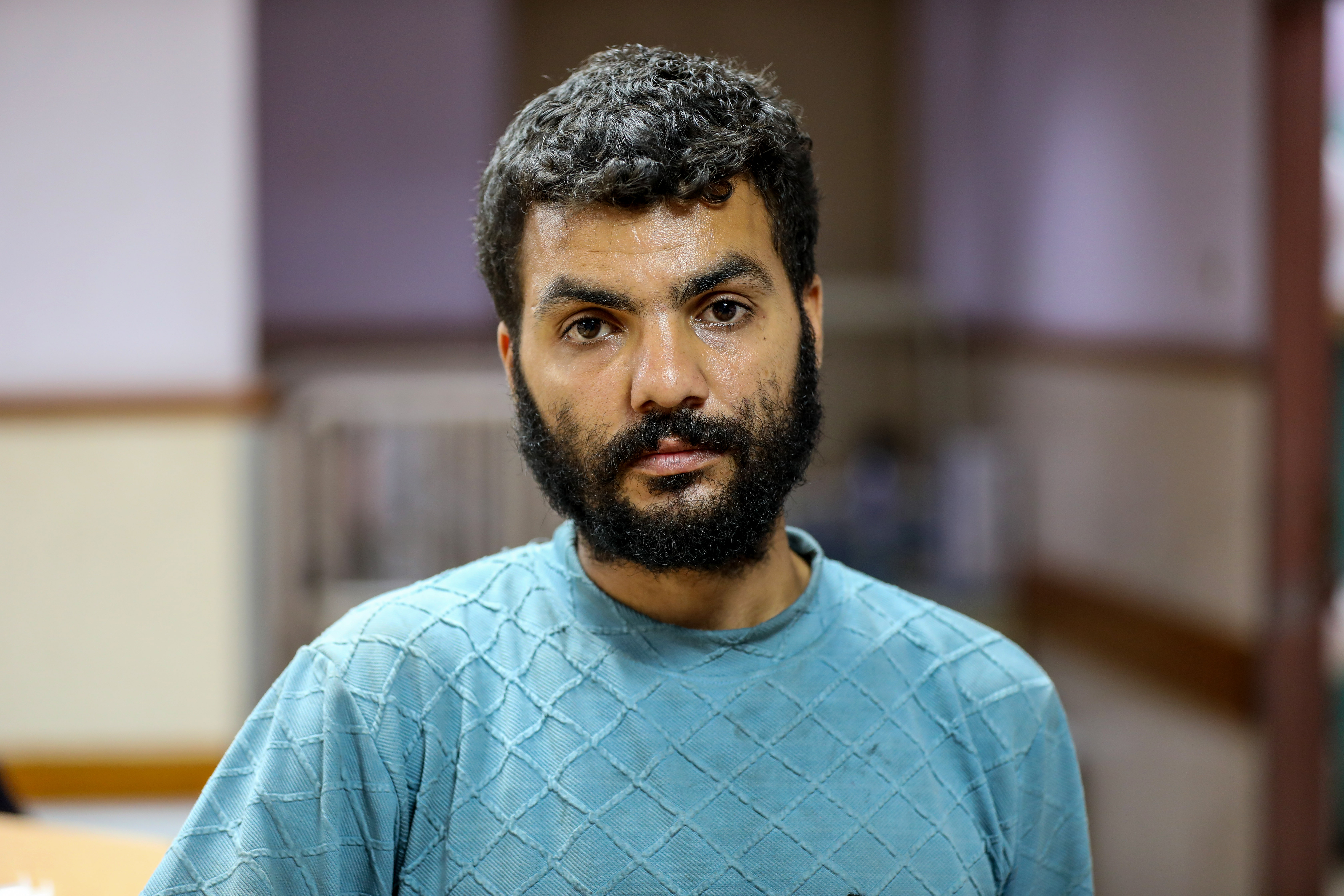 Ibrahim Abu Amsheh, 28, lost his sister to an Israeli air attack on her home in Beit Hanoun on October 7, and his brother in another attack in Nuseirat refugee camp on November 13 2023