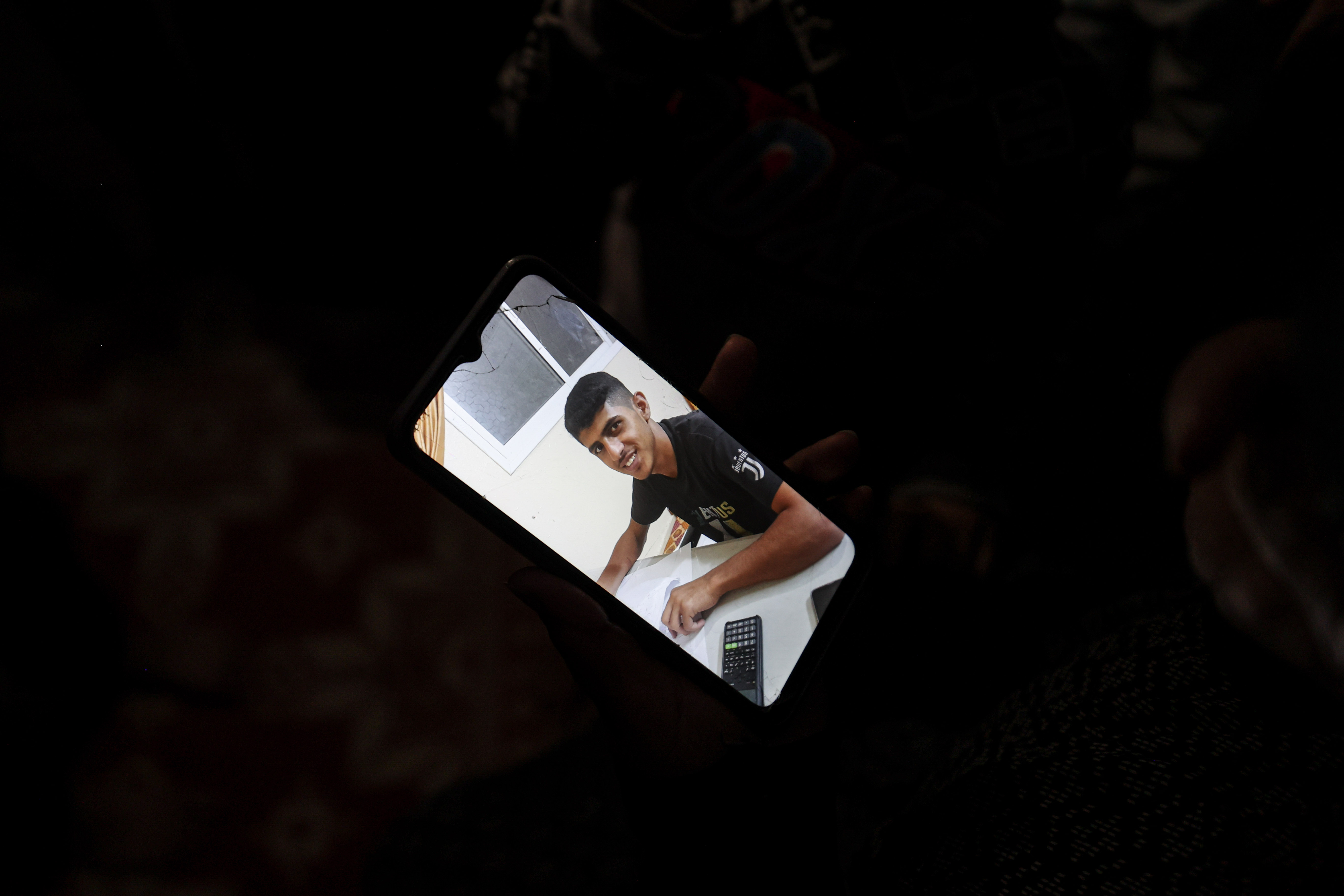 Hamam al-Samouni, 16, was among the three brothers kidnapped by Israeli soldiers with their fates unknown 