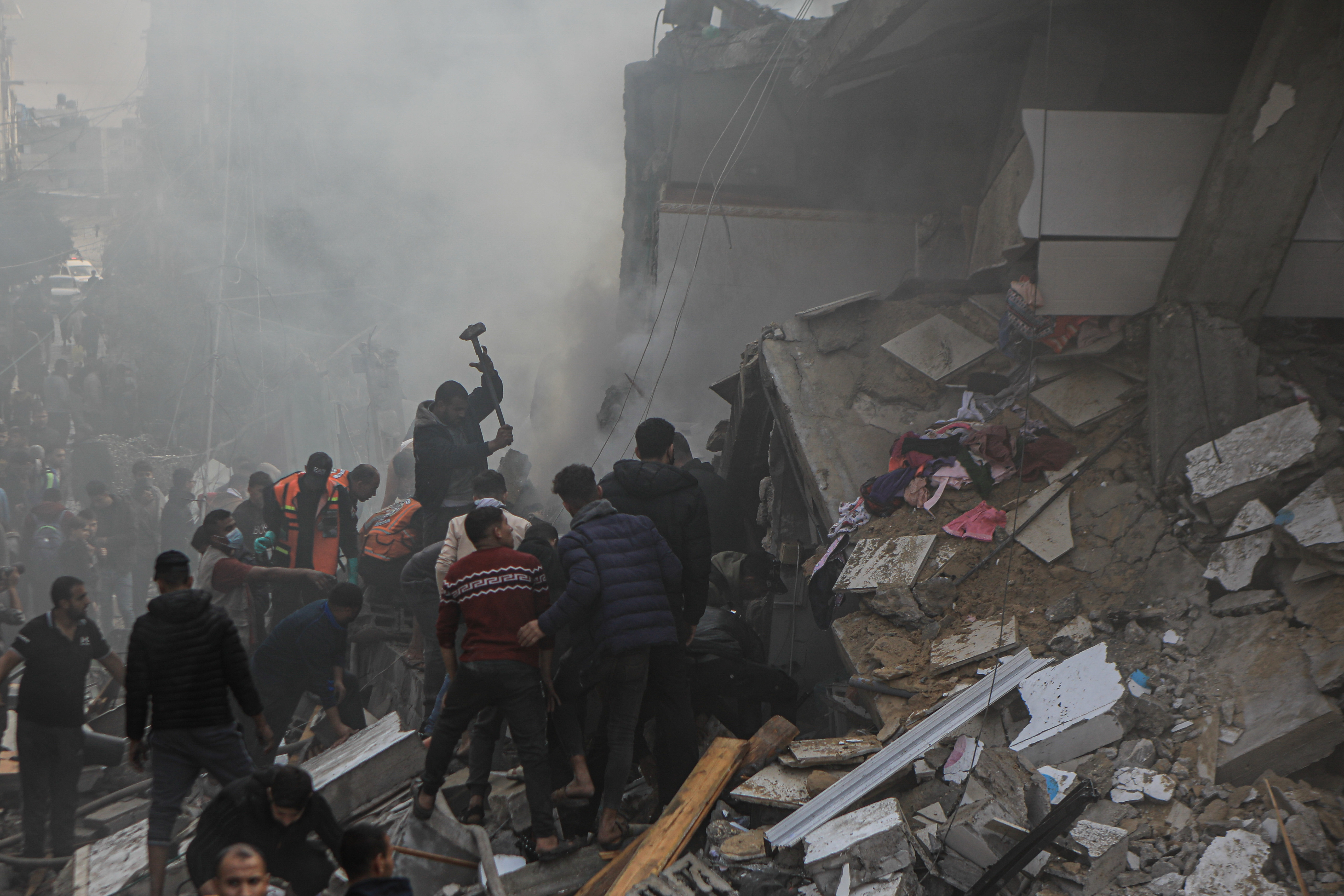 Rafah house targeted in Israeli air attack