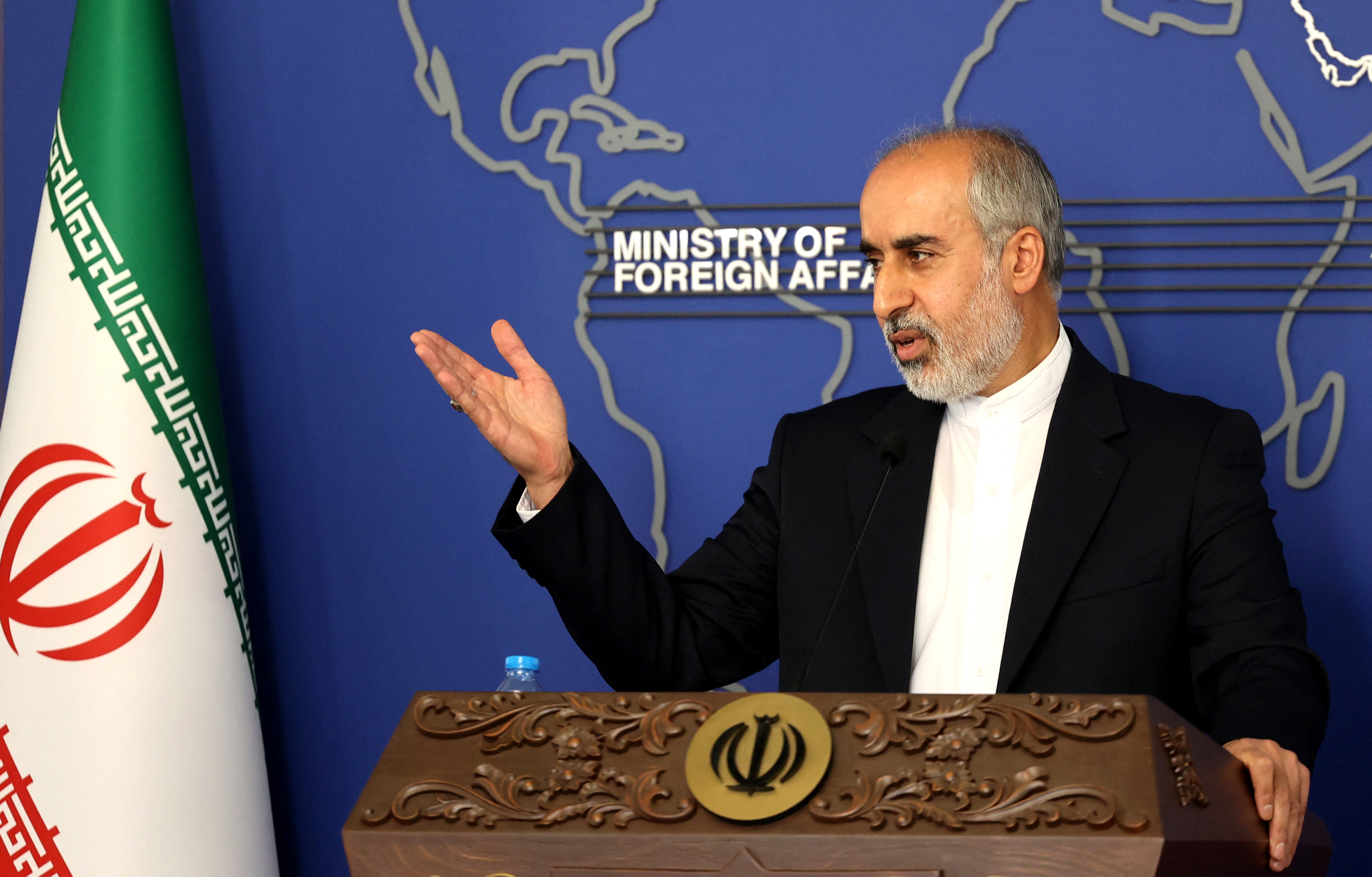 Iran's Foreign Ministry spokesman Nasser Kanani