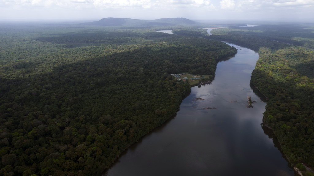 The Essequibo River in Guyana