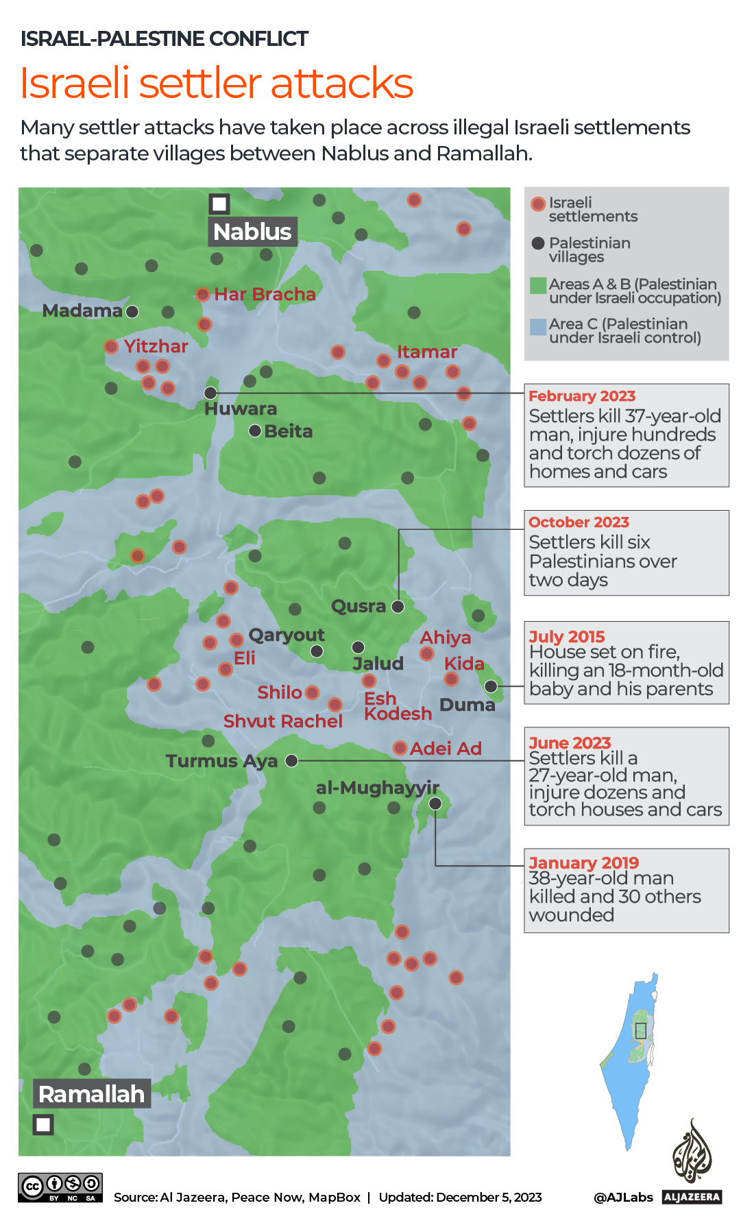 INTERACTIVE - Israel Palestine - Settlements Map-1701793649