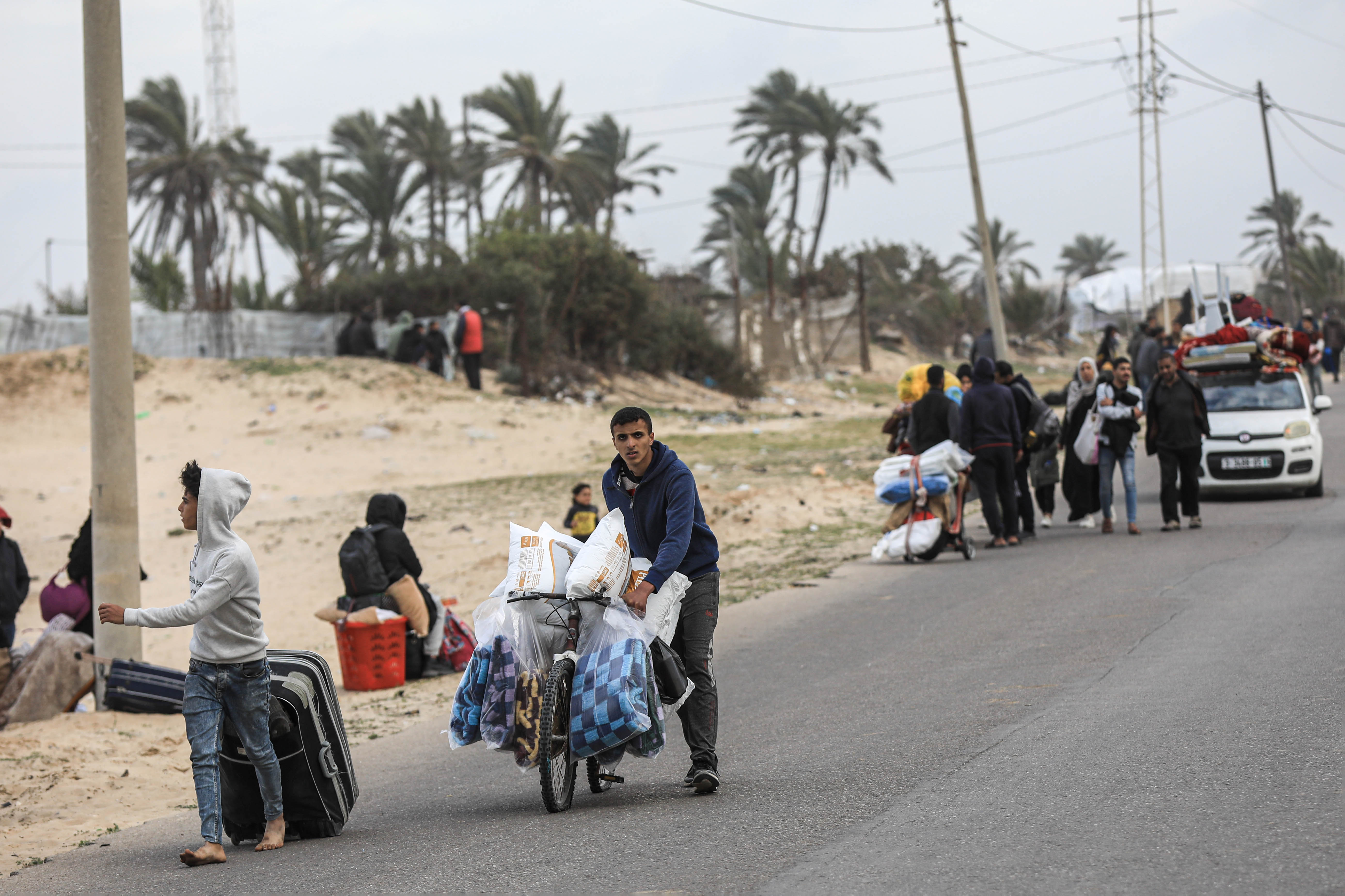 Displacement from Khan Younis