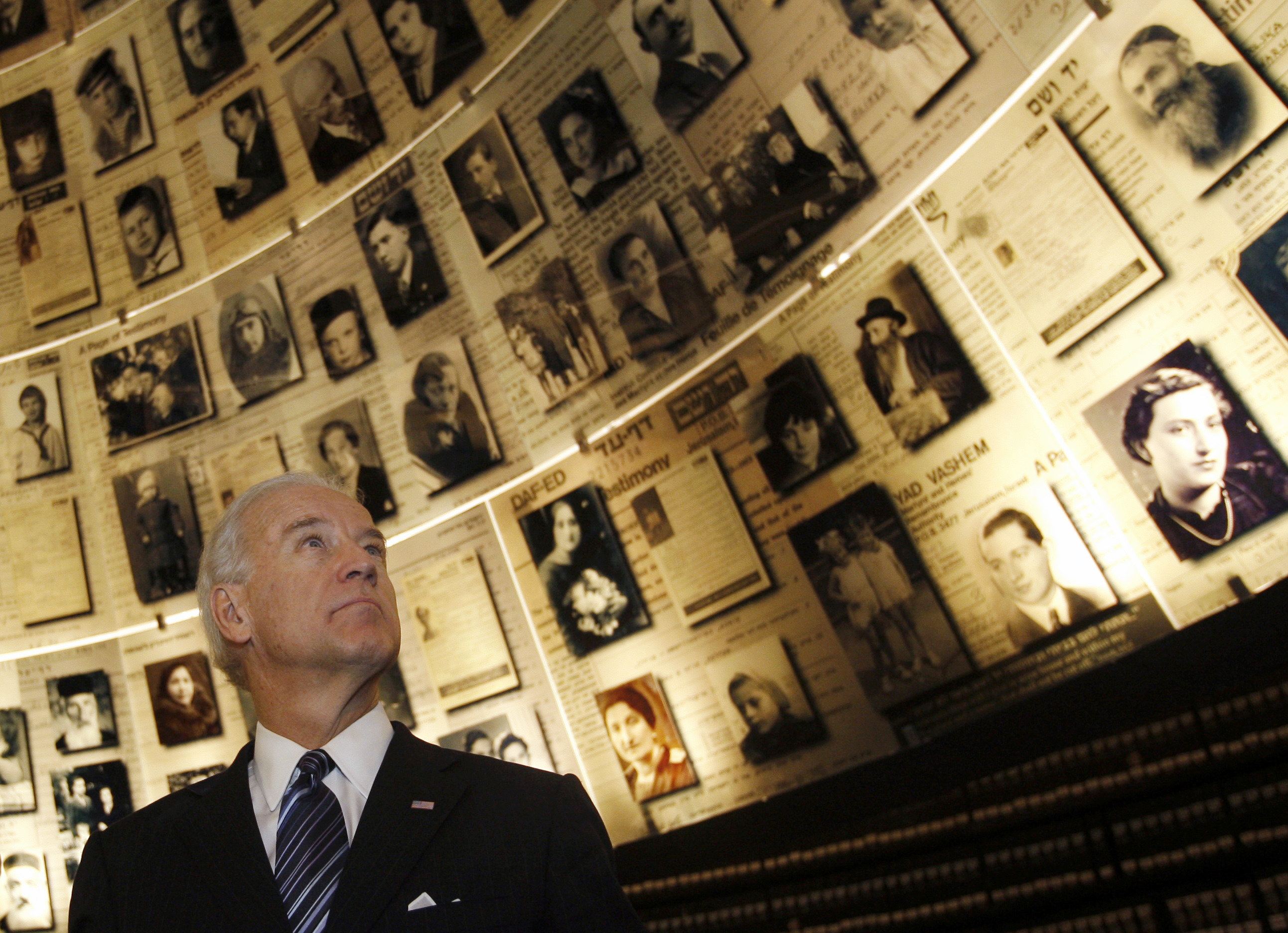Joe Biden at Yad Vashem