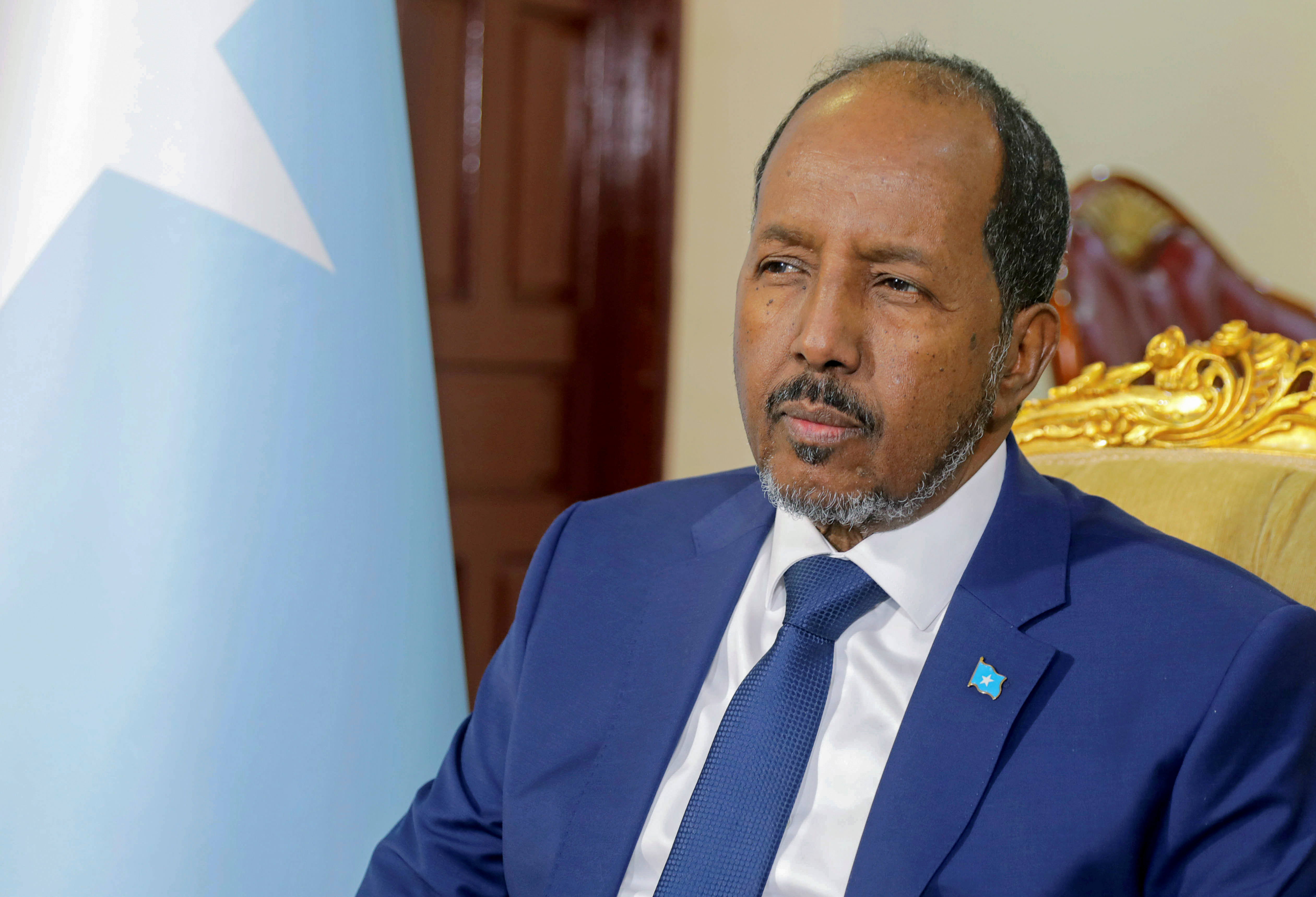 Somalia's President Hassan Sheikh Mohamud