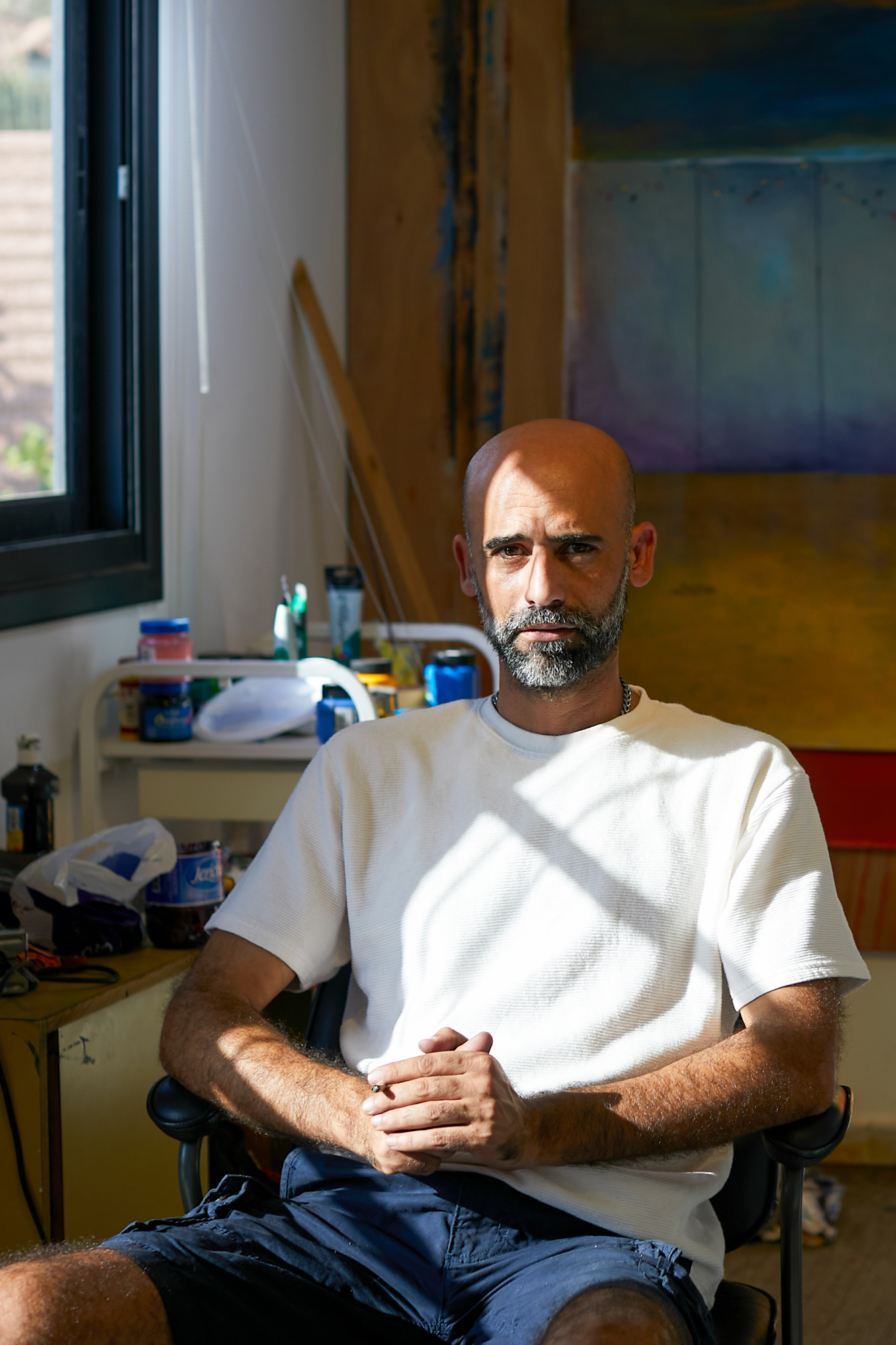 Ahed, Artist and Photographer, Al Auja