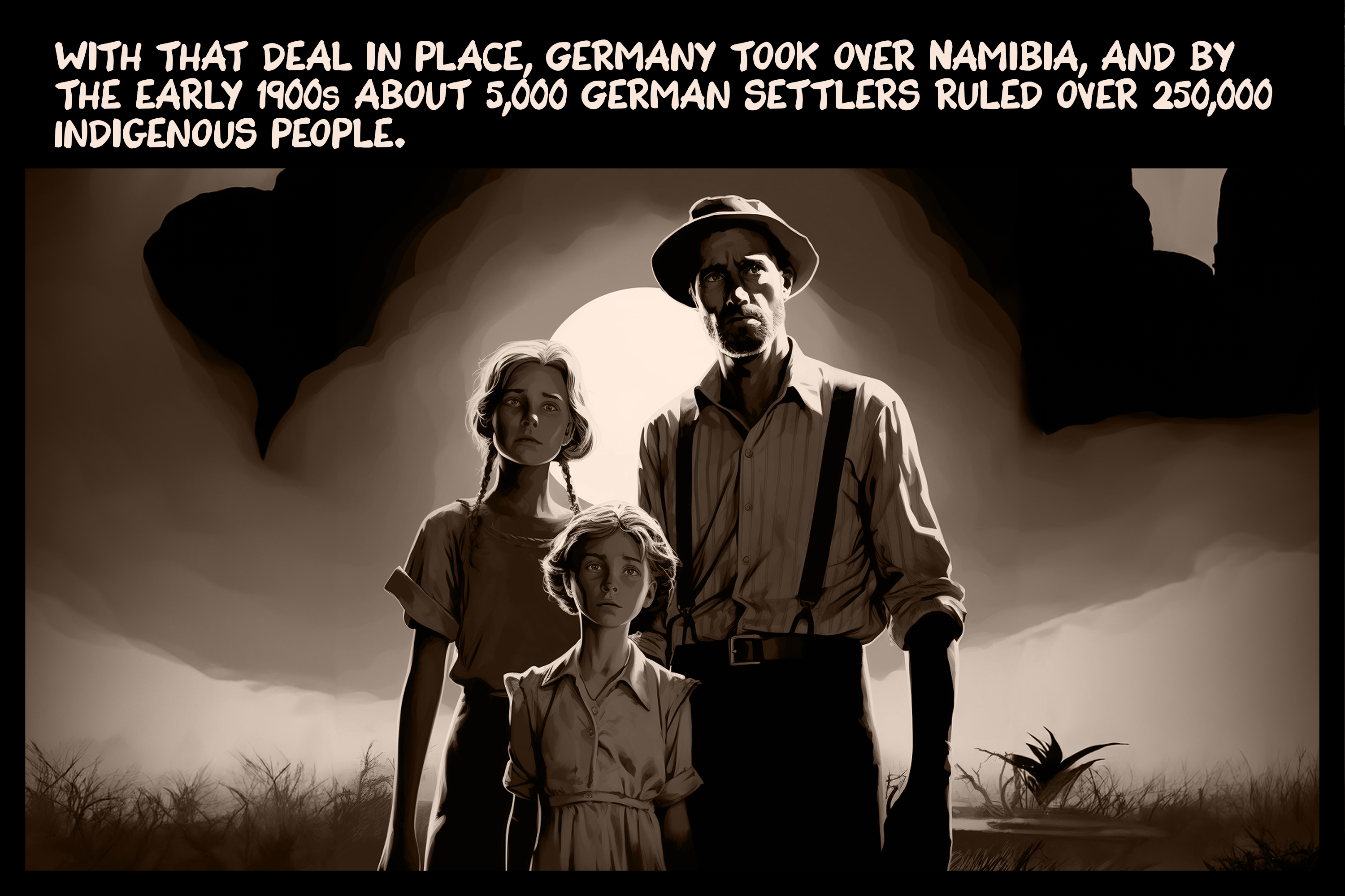 History Illustrated: Israel, Gaza, Germany and the genocide in Namibia