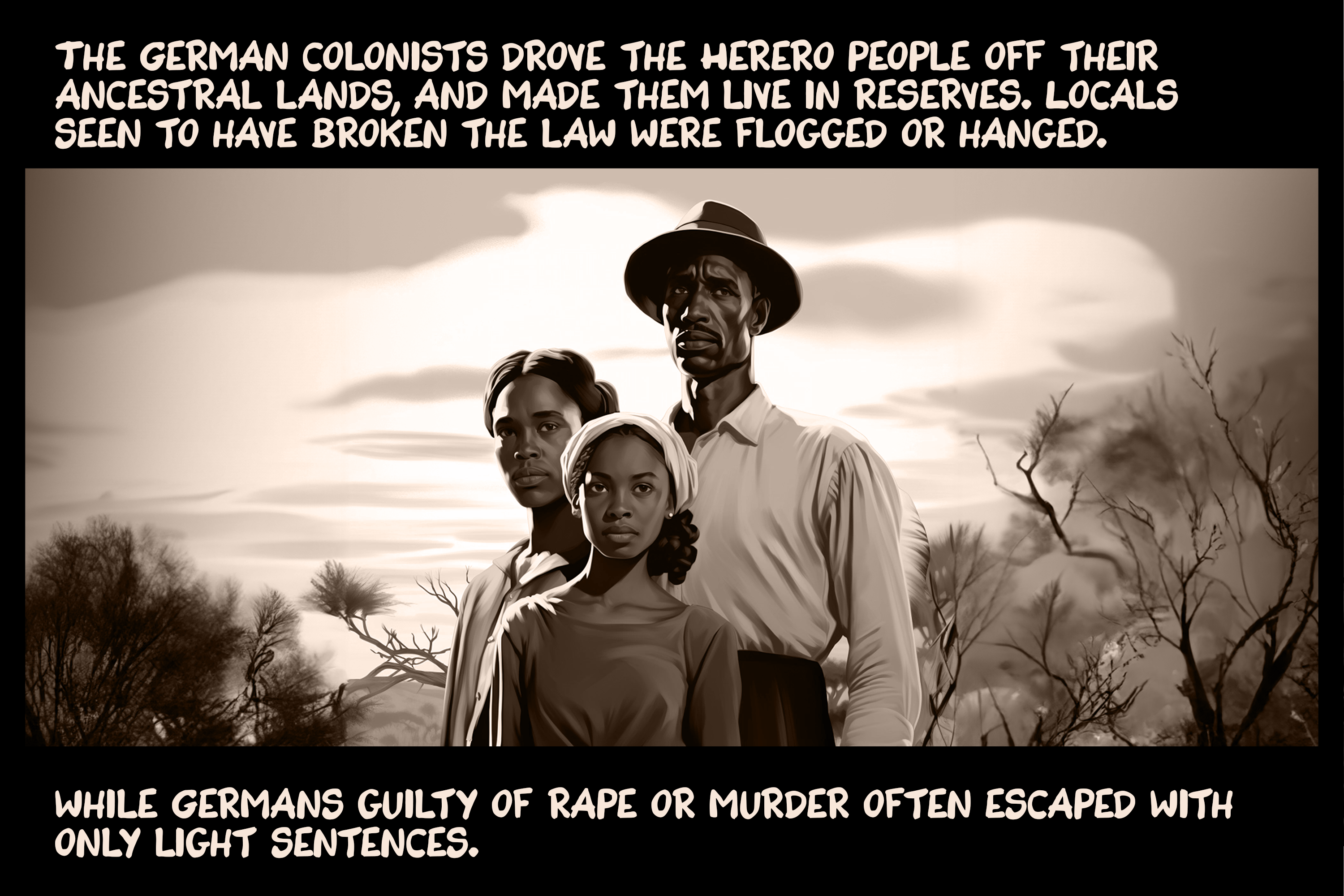 History Illustrated: Israel, Gaza, Germany and the genocide in Namibia