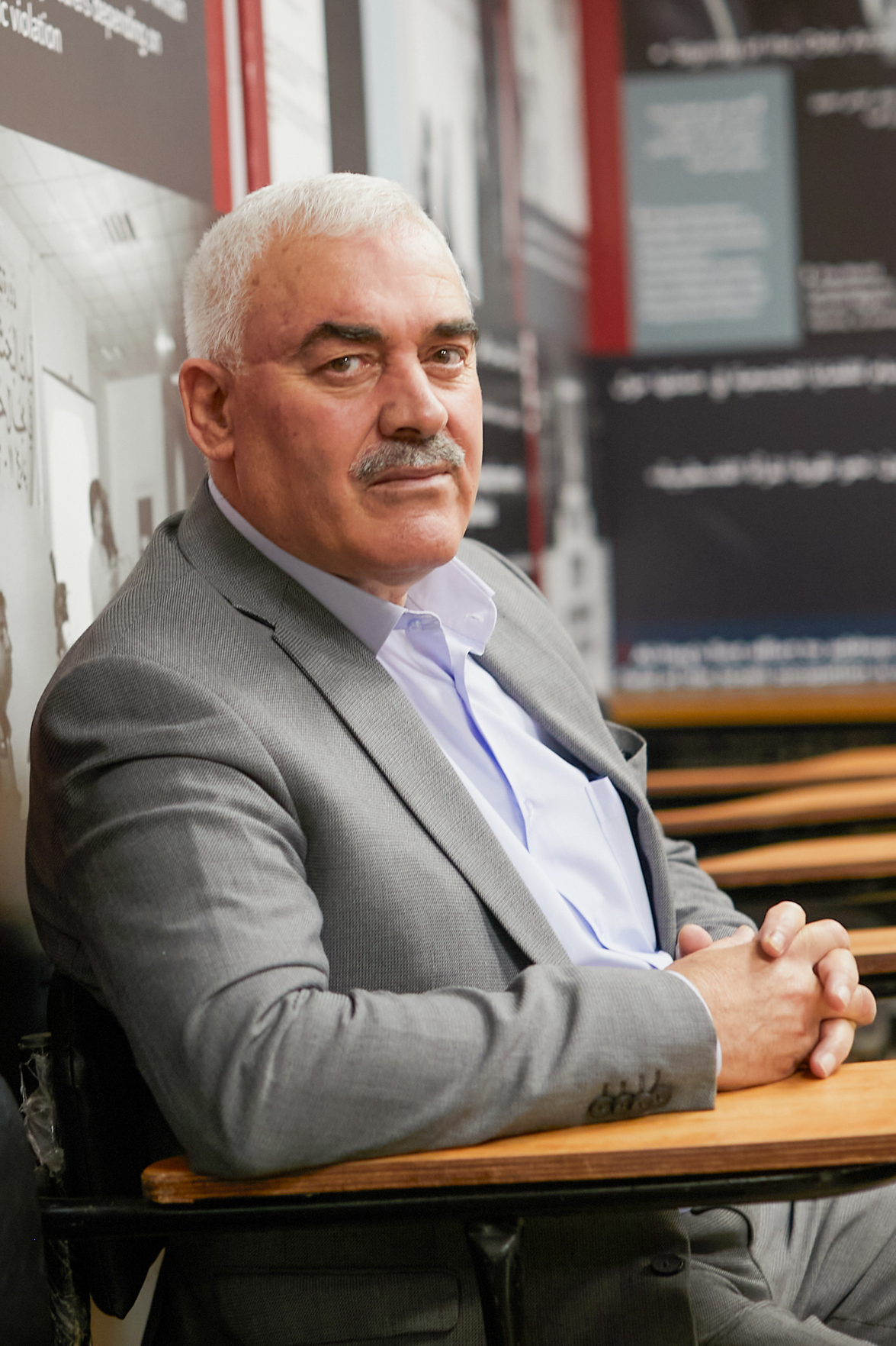 Shawan, General Director of Al-Haq, Ramallah [Dylan Hollingsworth/Al Jazeera]