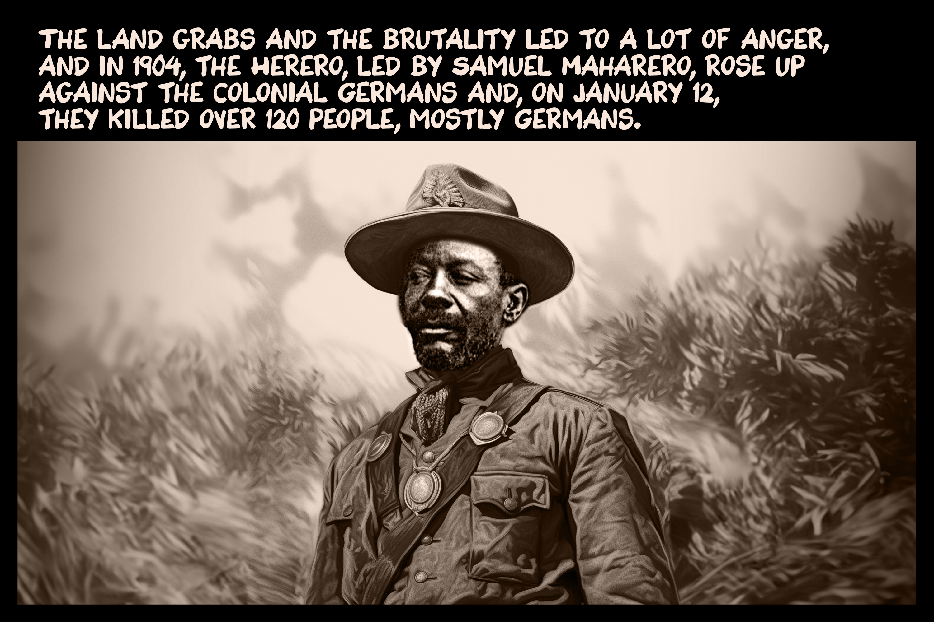 History Illustrated: Israel, Gaza, Germany and the genocide in Namibia