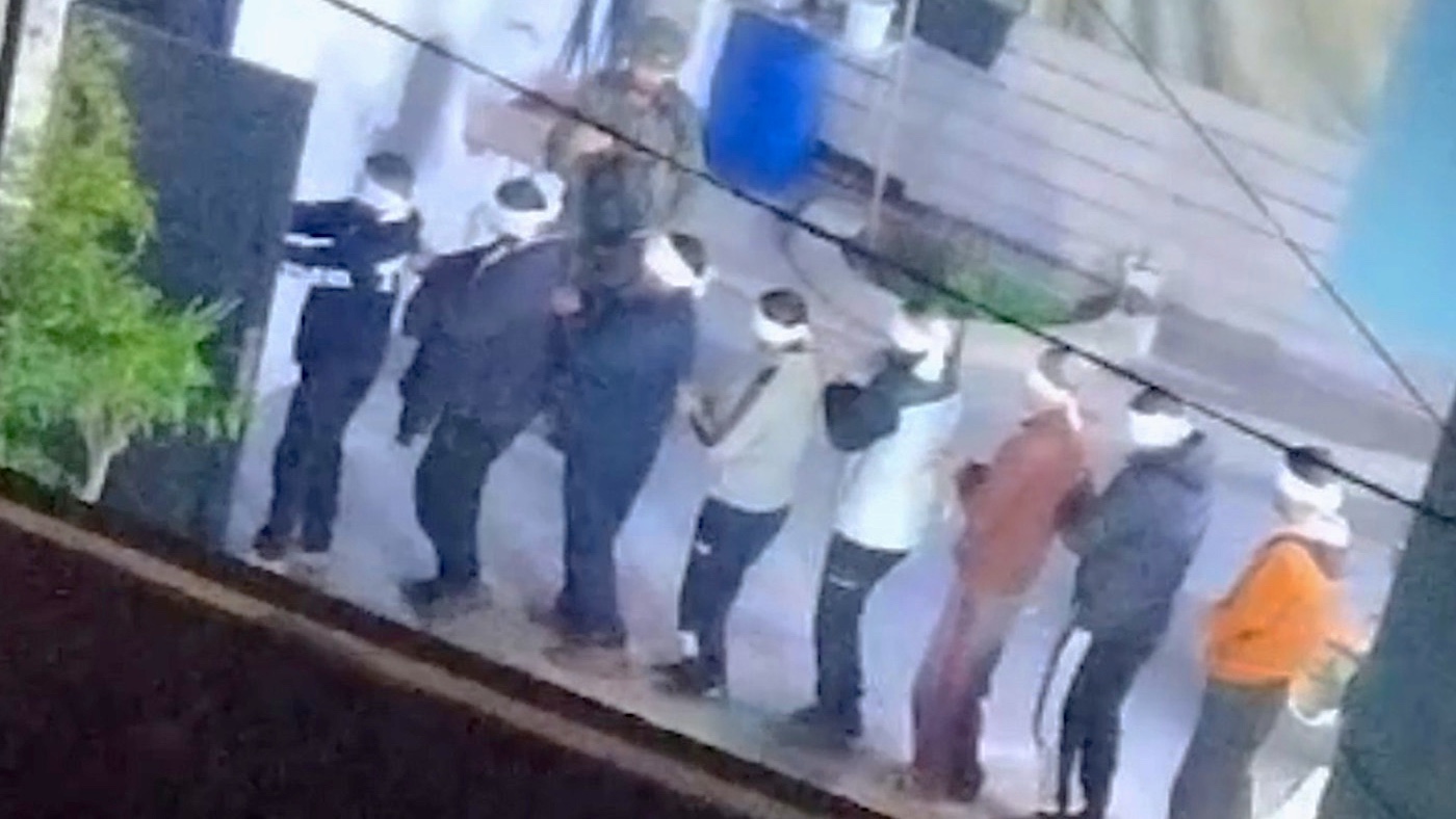 Palestinians detained during Israeli raid in Tulkarem, occupied West Bank