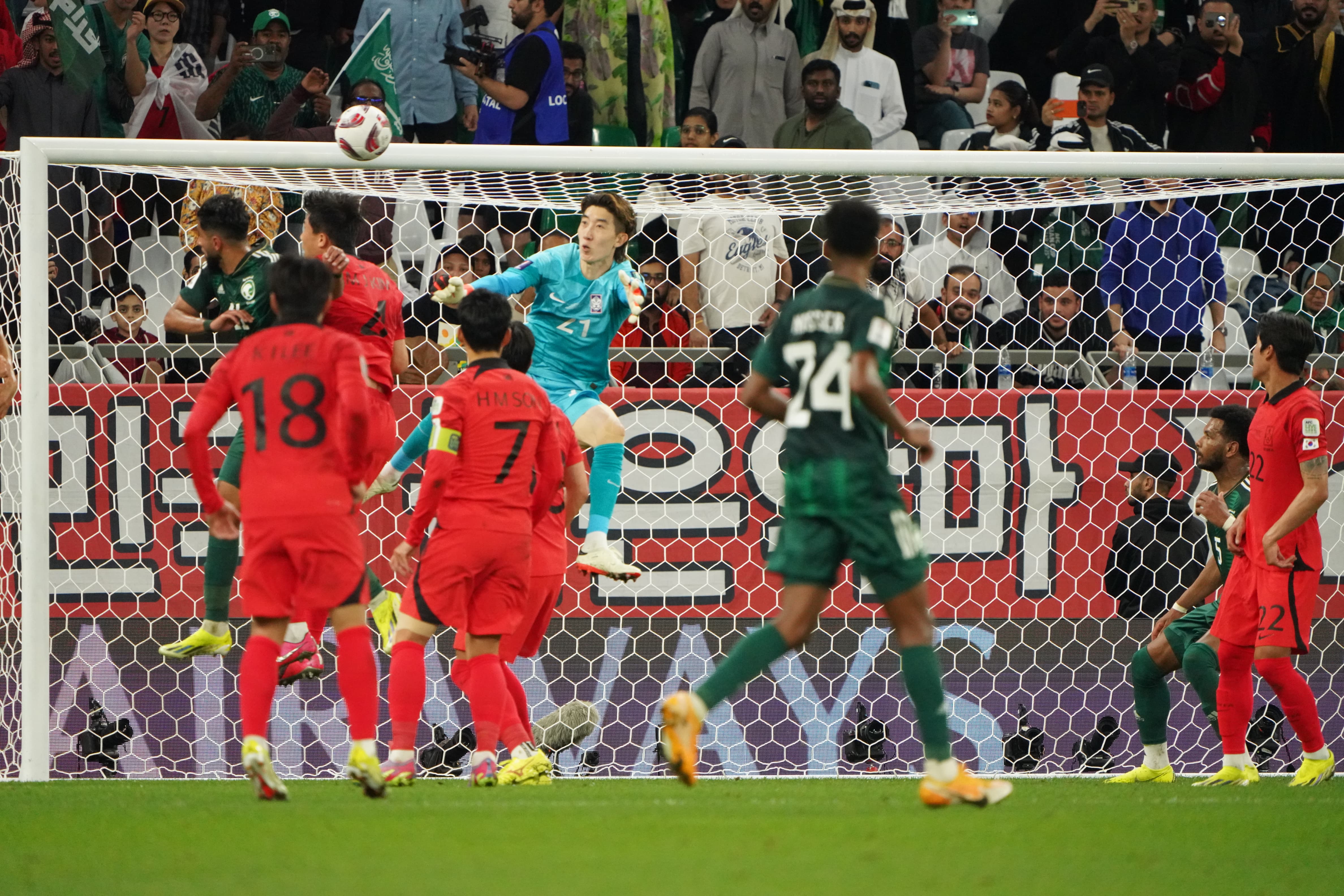 Saudi Arabia vs South Korea – AFC Asian Cup 2023 [Sorin Furcoi/Al Jazeera]