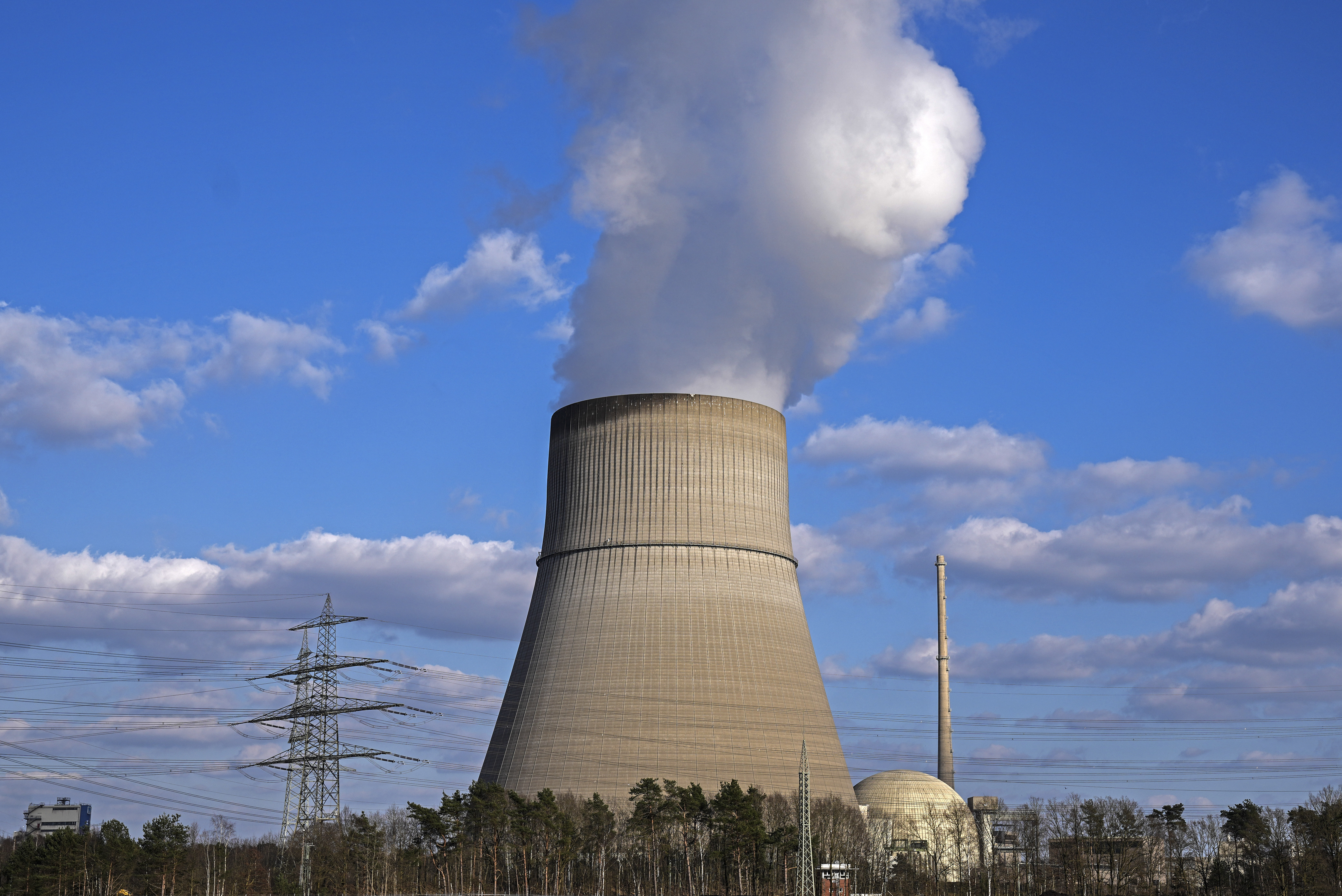 A nuclear power plant of RWE AG is seen In Lingen, Germany