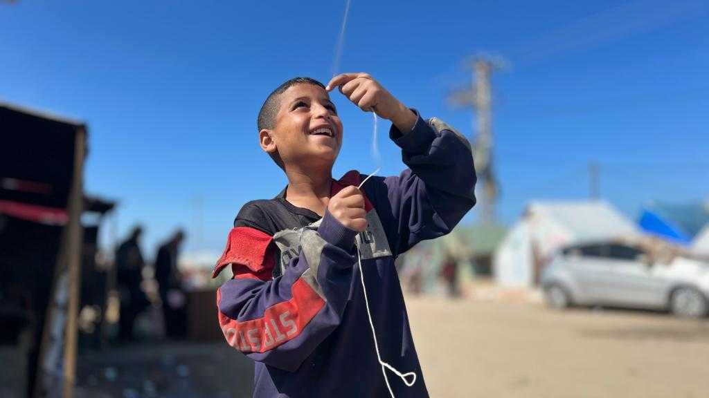 Kites in Rafah