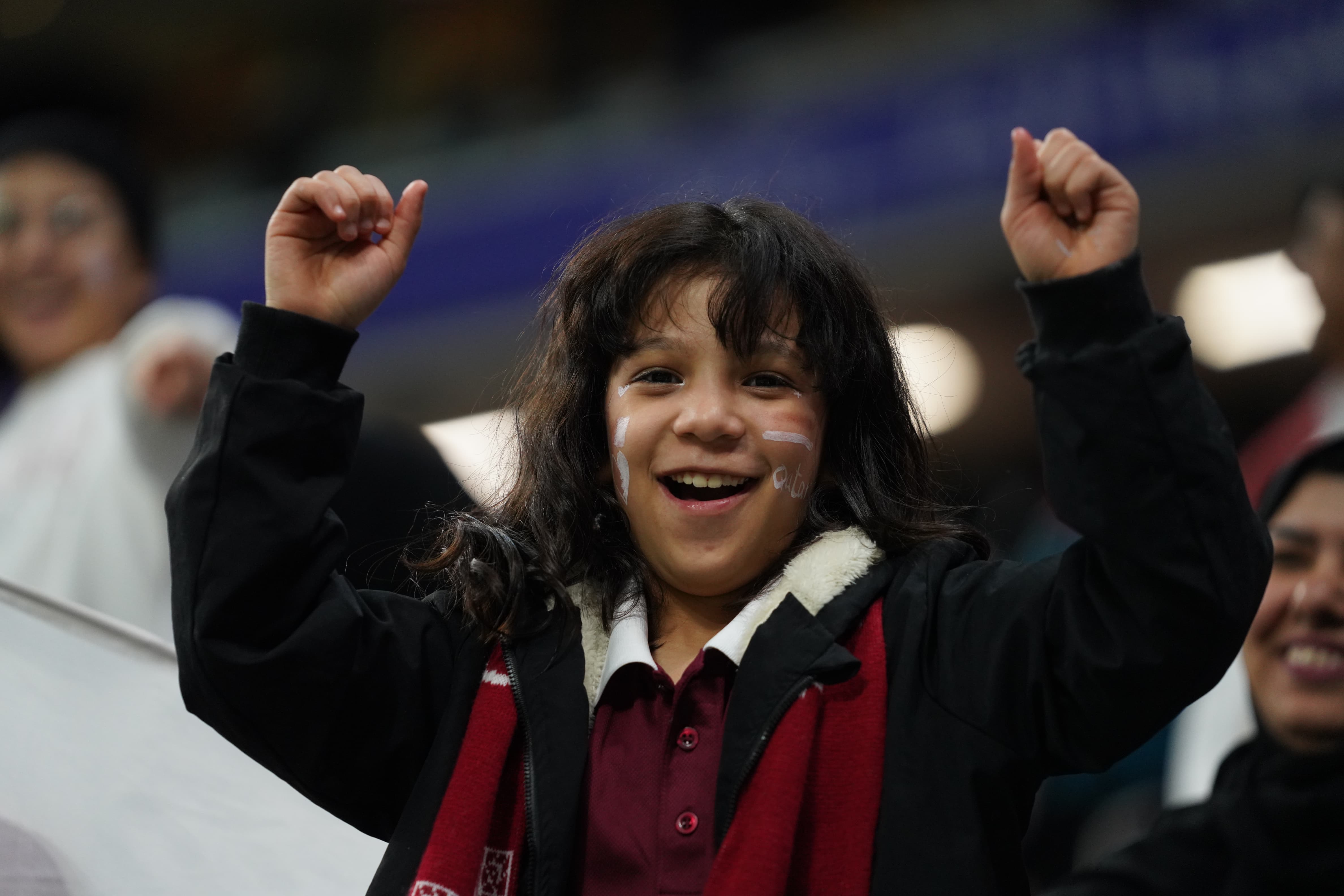 Qatar v Uzbekistan at Al Bayt Stadium in Al Khor