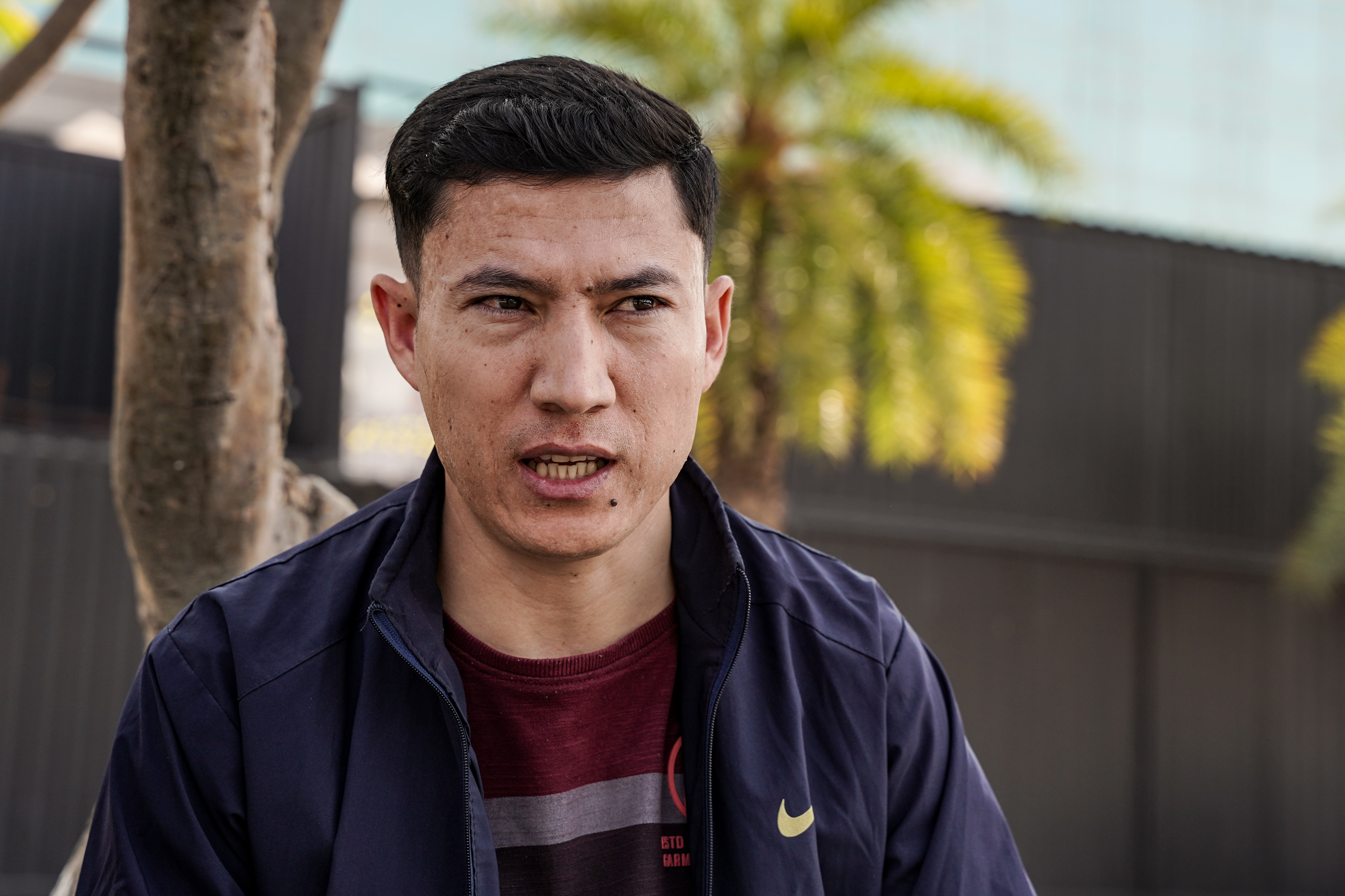 Khalil Shamas, a 27-year-old Lieutenant lives in Delhi. Photo by Luqmaan Zeerak