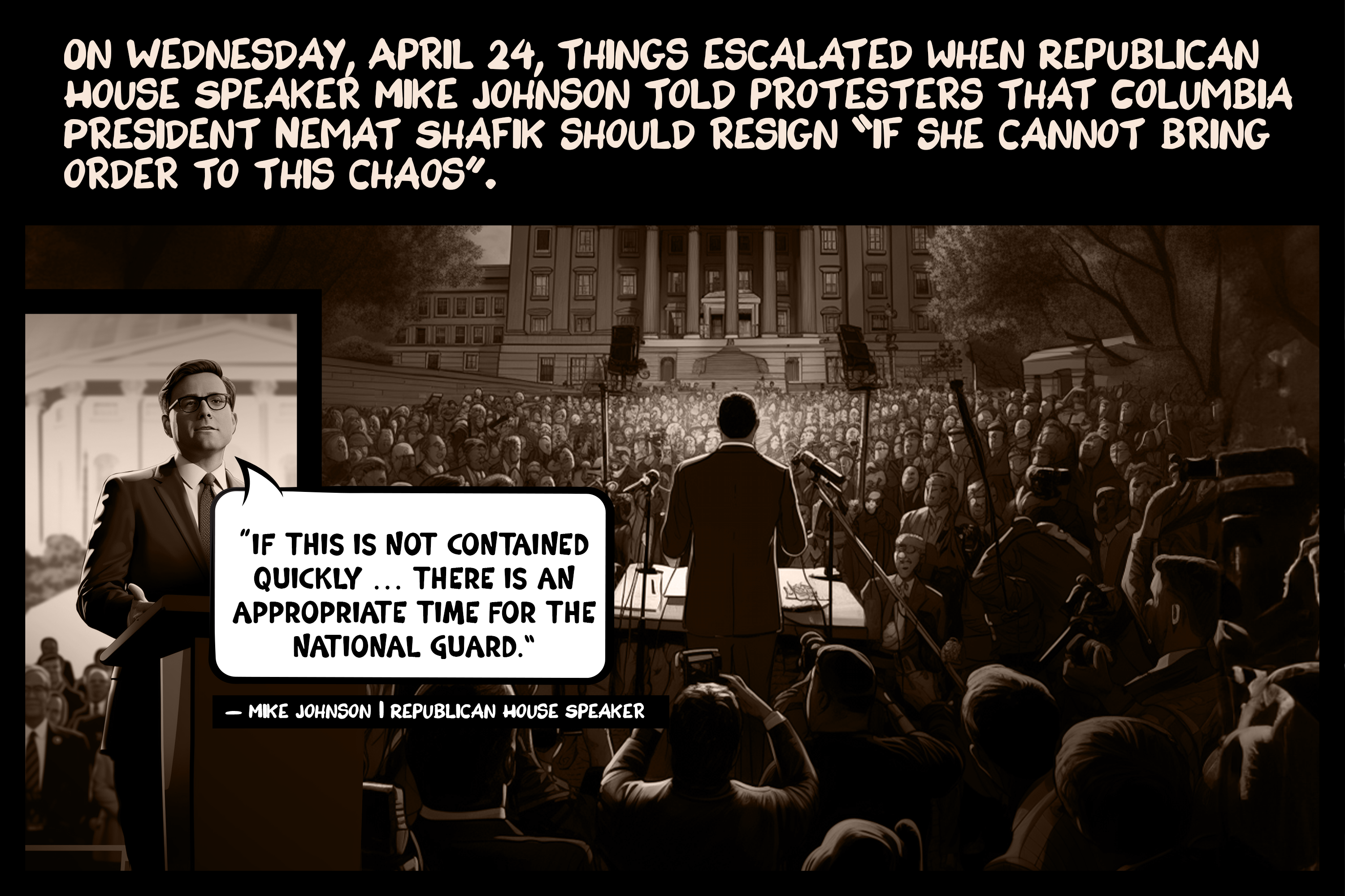 The power and risks of campus protests