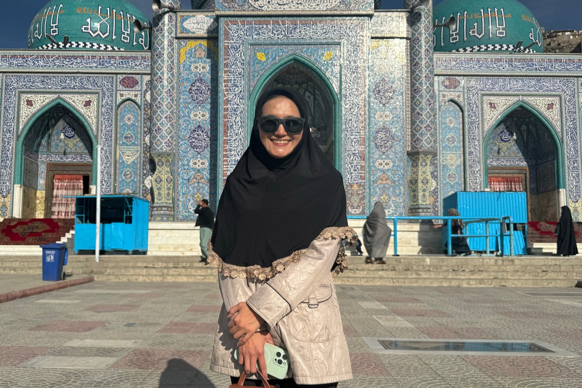 foreigners visit post-war Afghanistan