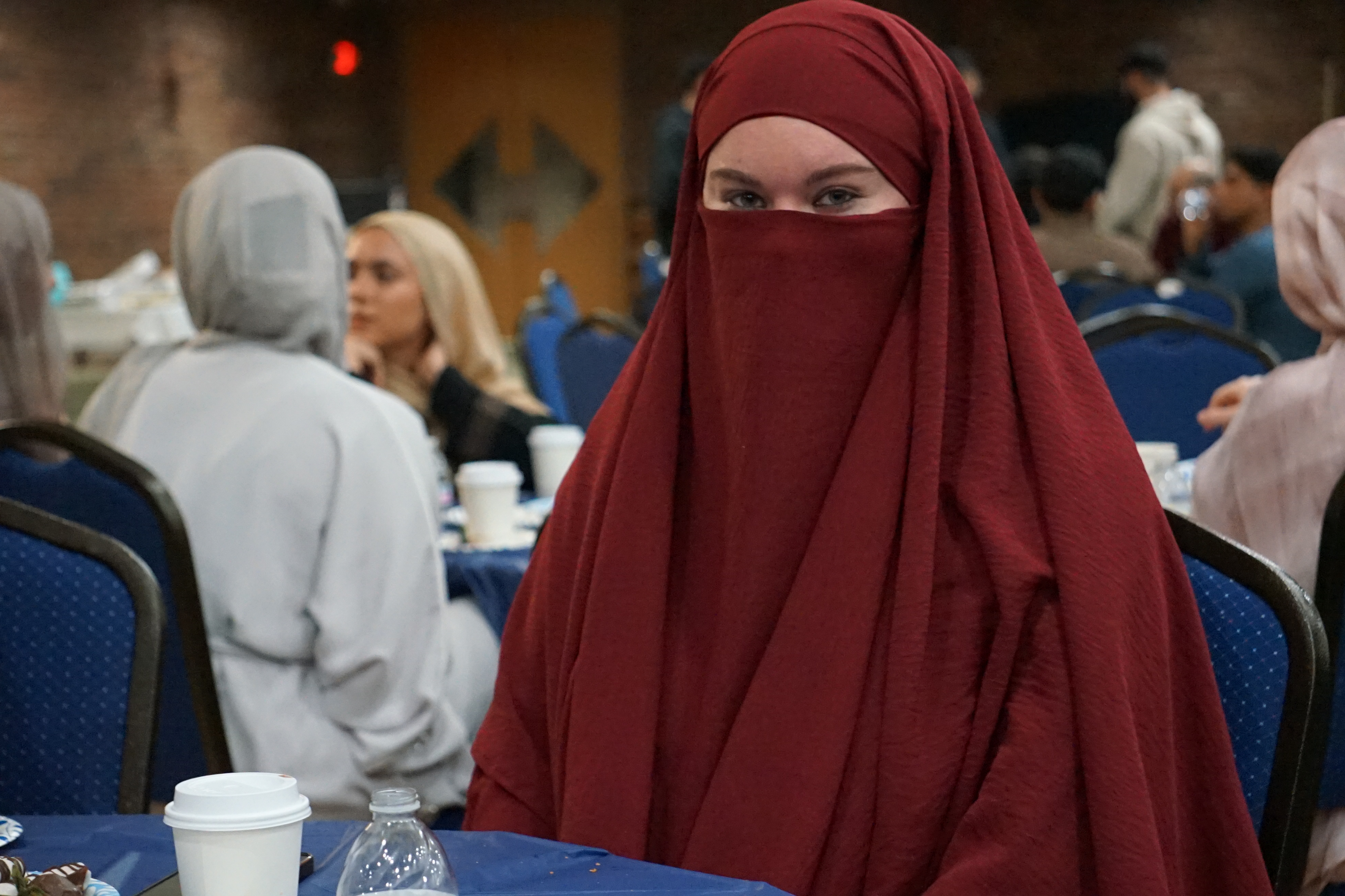 Malika Bass at a Detroit-area Mosque during Ramadan
