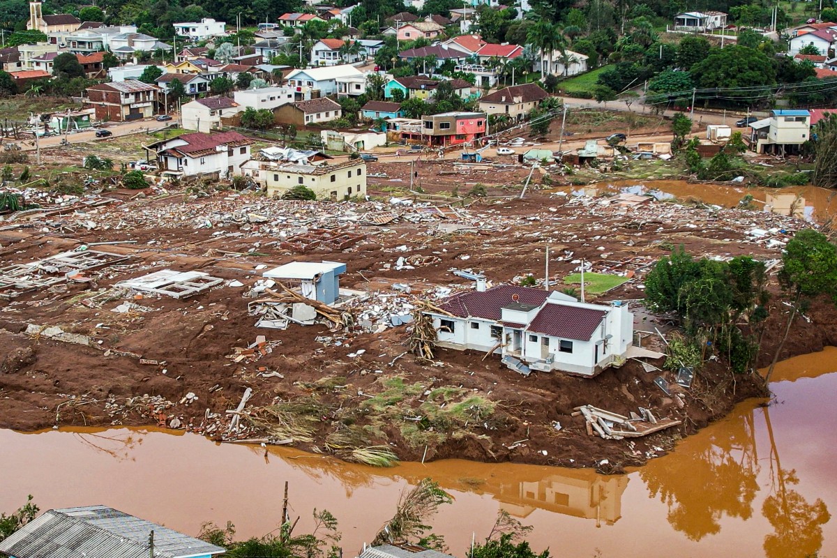 Death toll from southern Brazil rainfall rises with many still missing