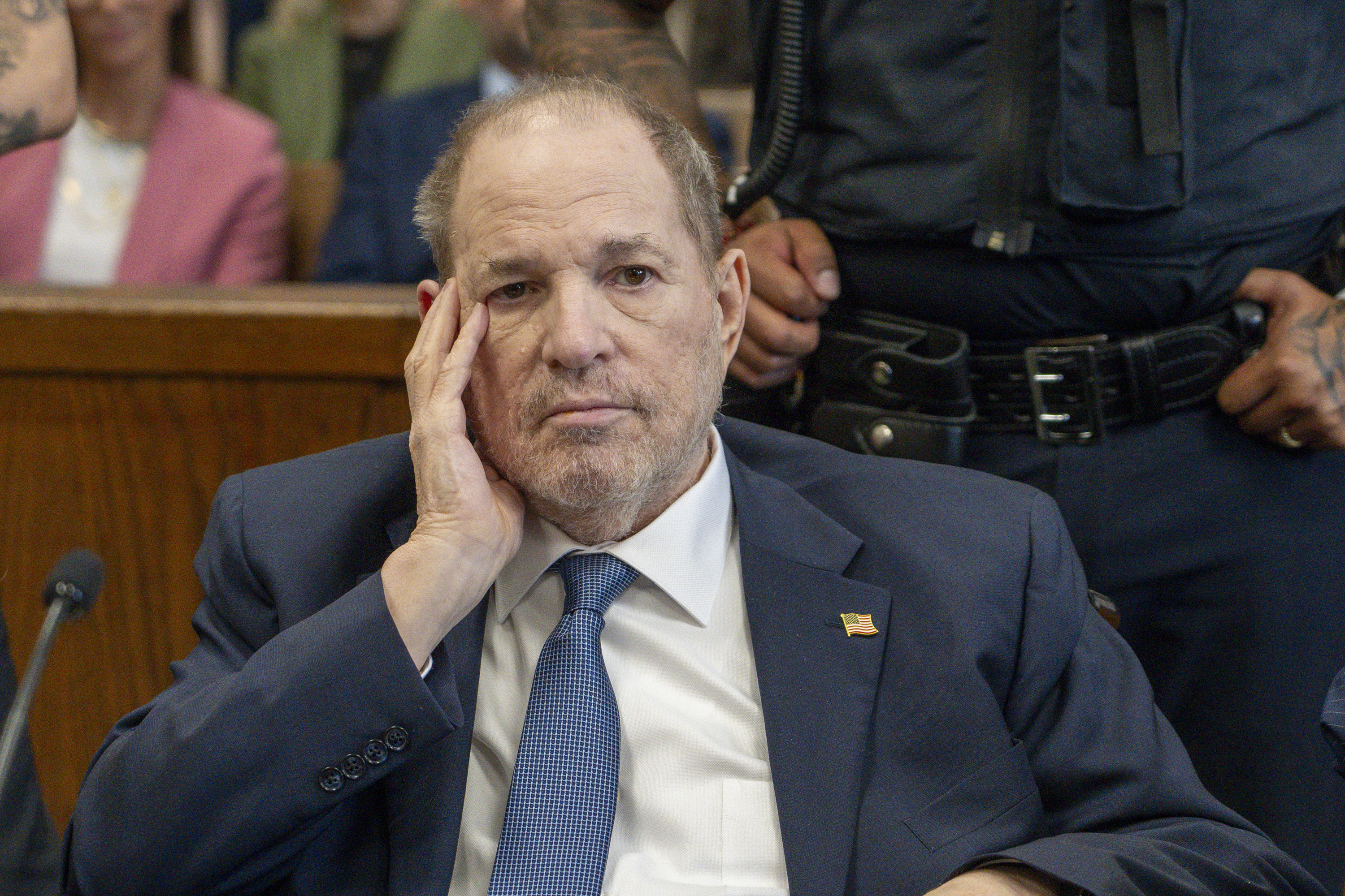 Harvey Weinstein in court