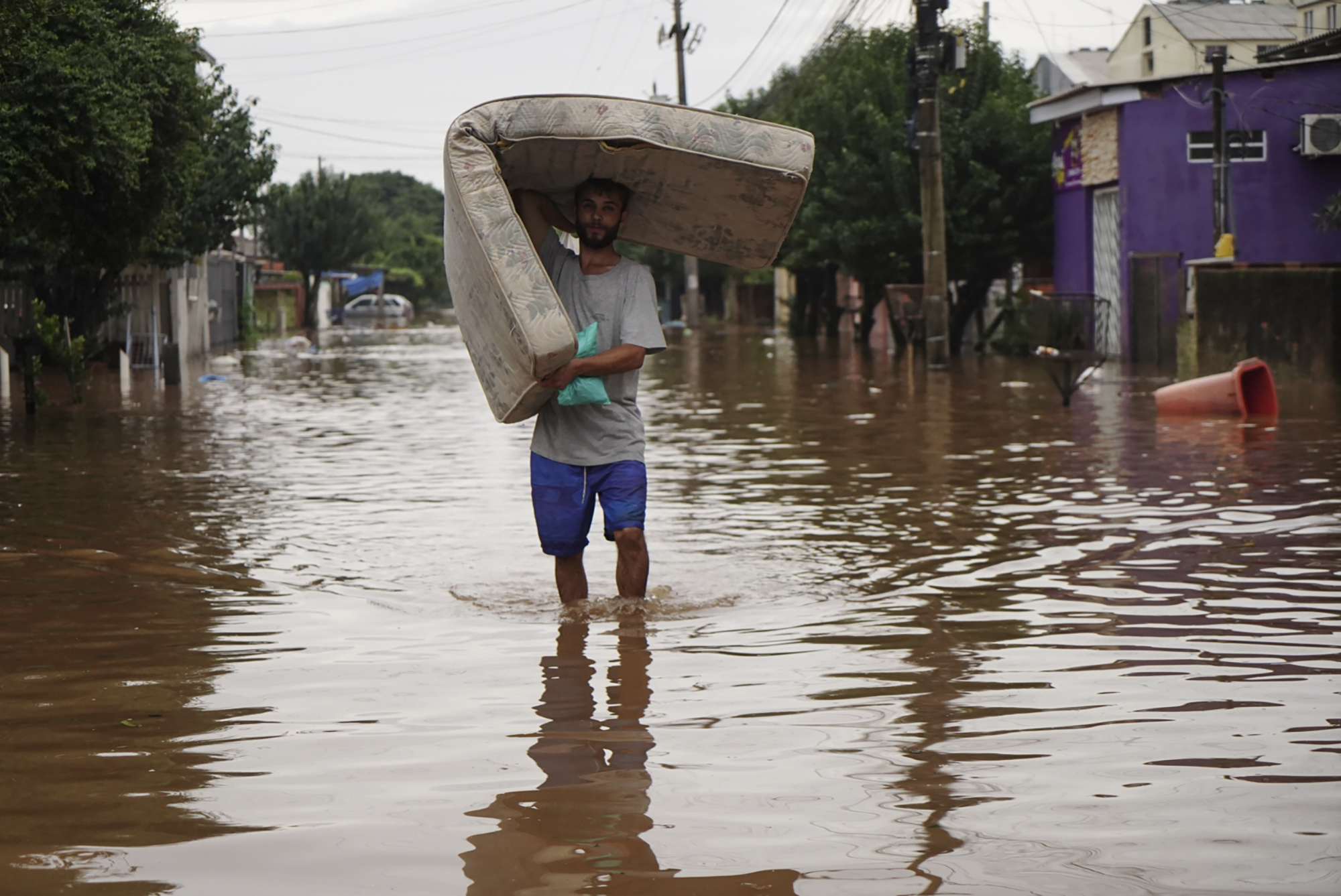Death toll from southern Brazil rainfall rises with many still missing