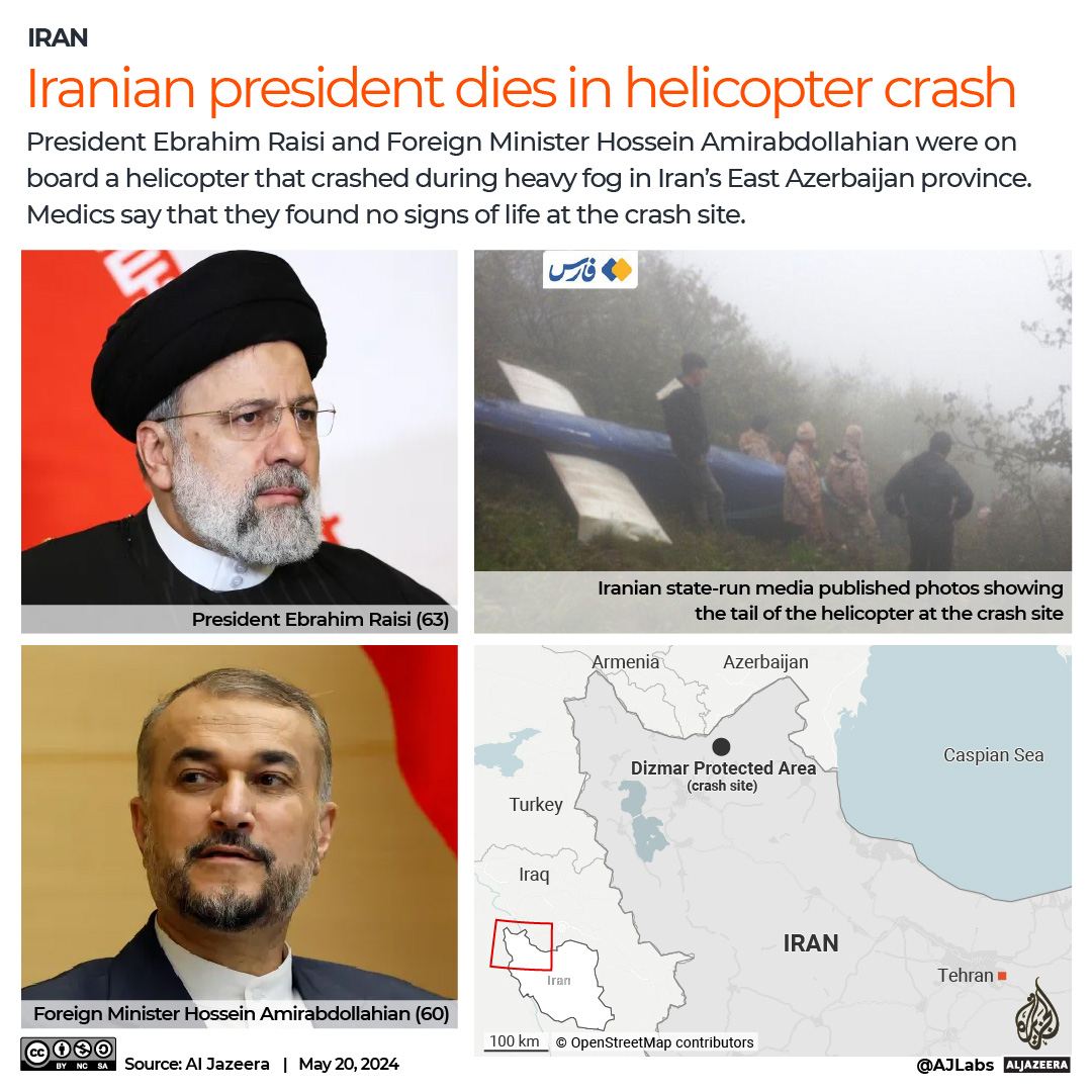 INTERACTIVE Iran president dies Raisi Amirabdollahian helicopter crash-1716183879