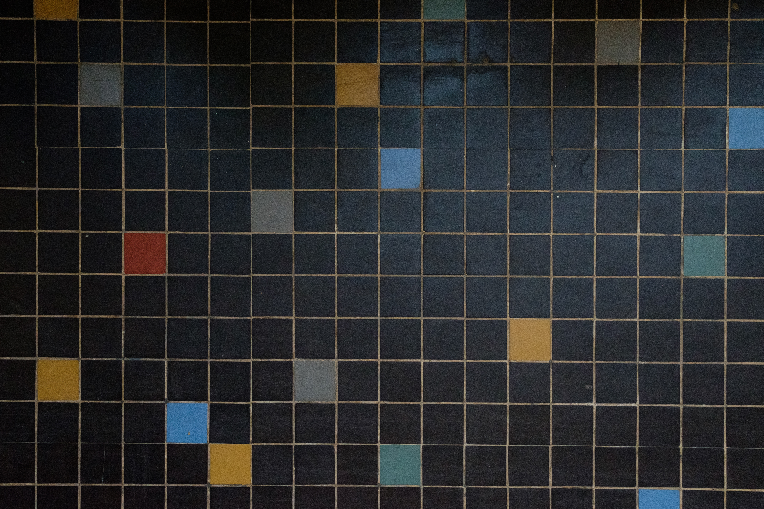 A corridor in the Yacoubian building, Beirut Lebanon