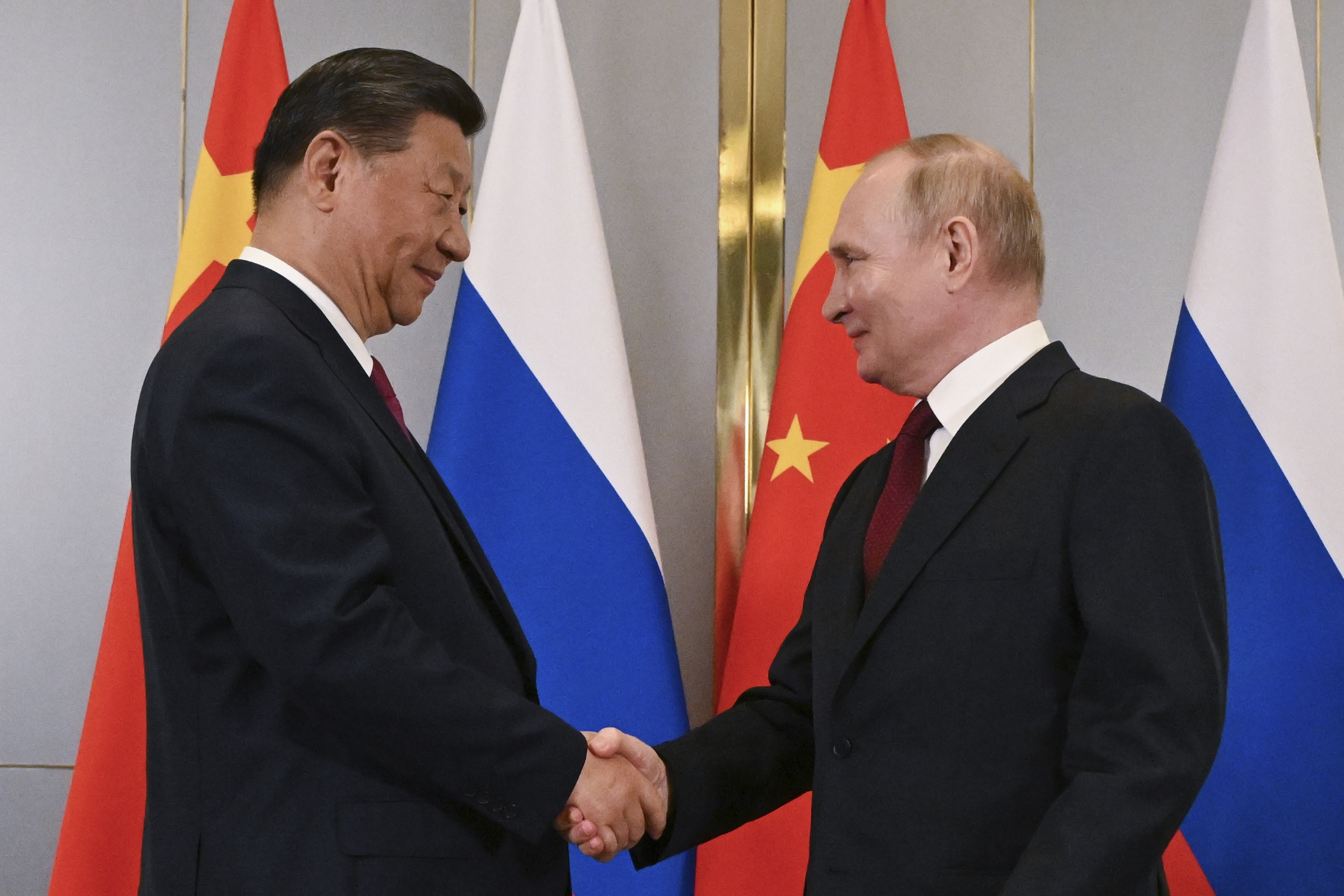 Russian President Vladimir Putin and Chinese President Xi Jinping