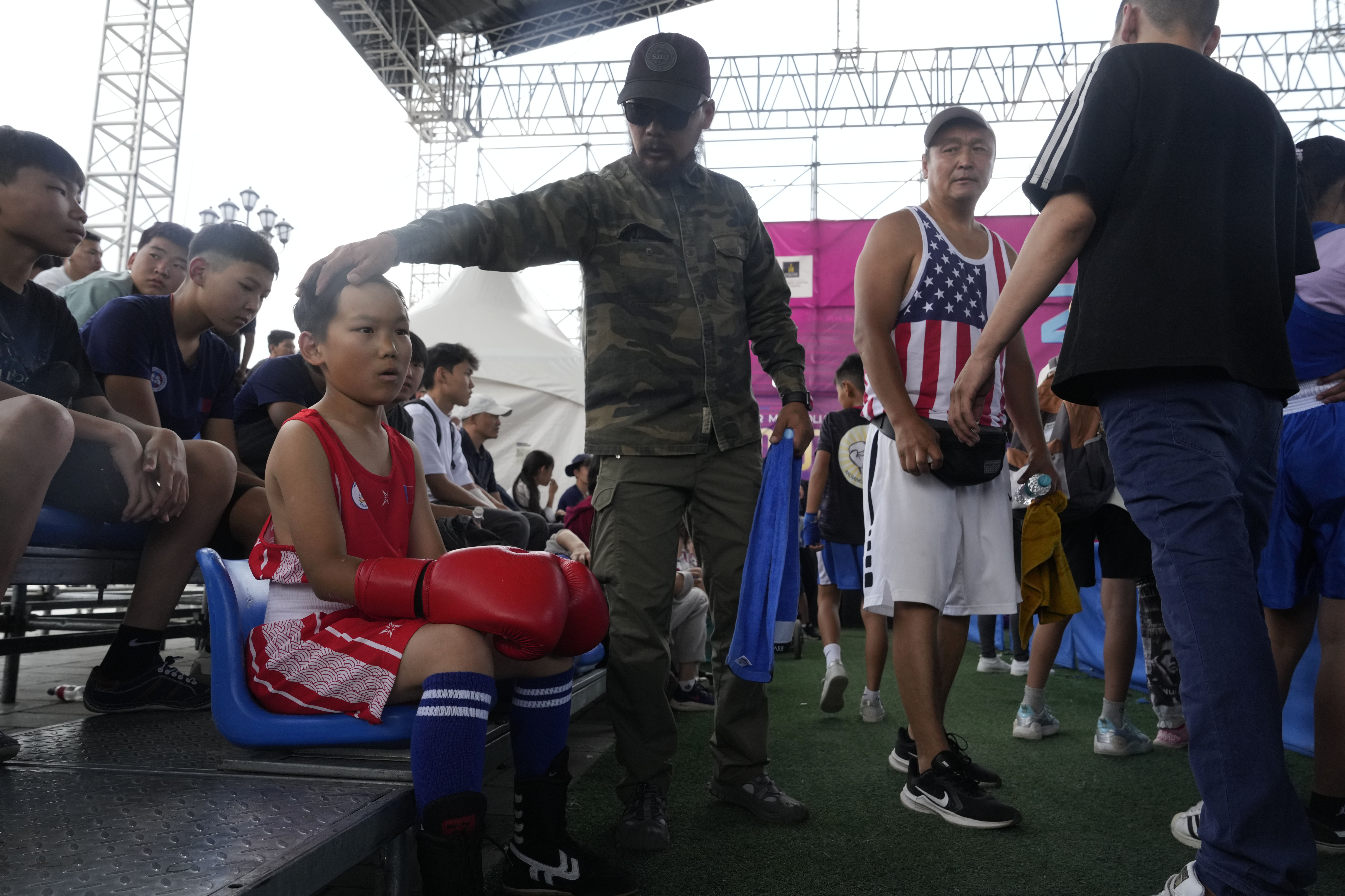 A 12-year-old Mongolian boy dreams of the Olympic