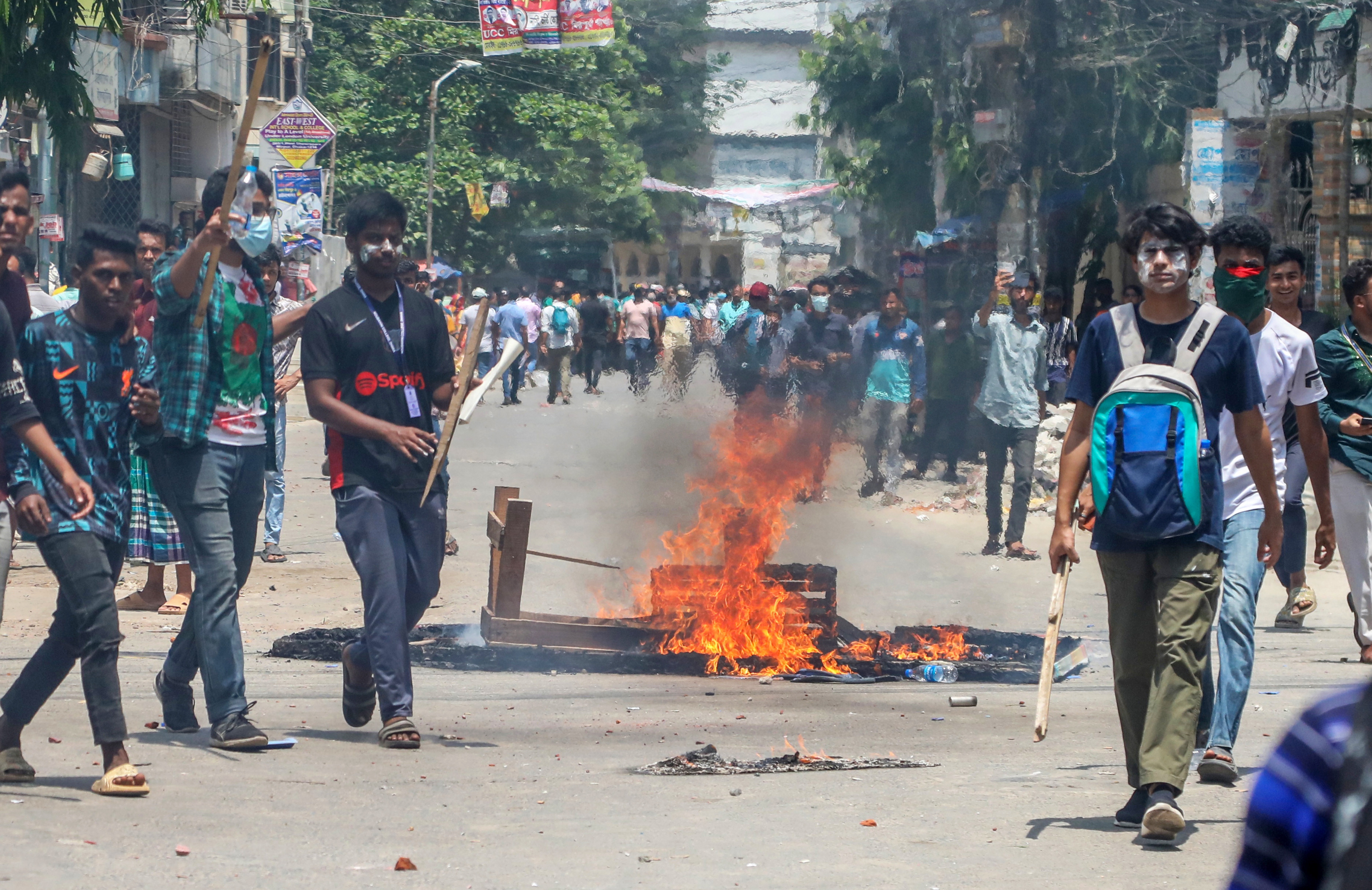 Bangladesh student protests